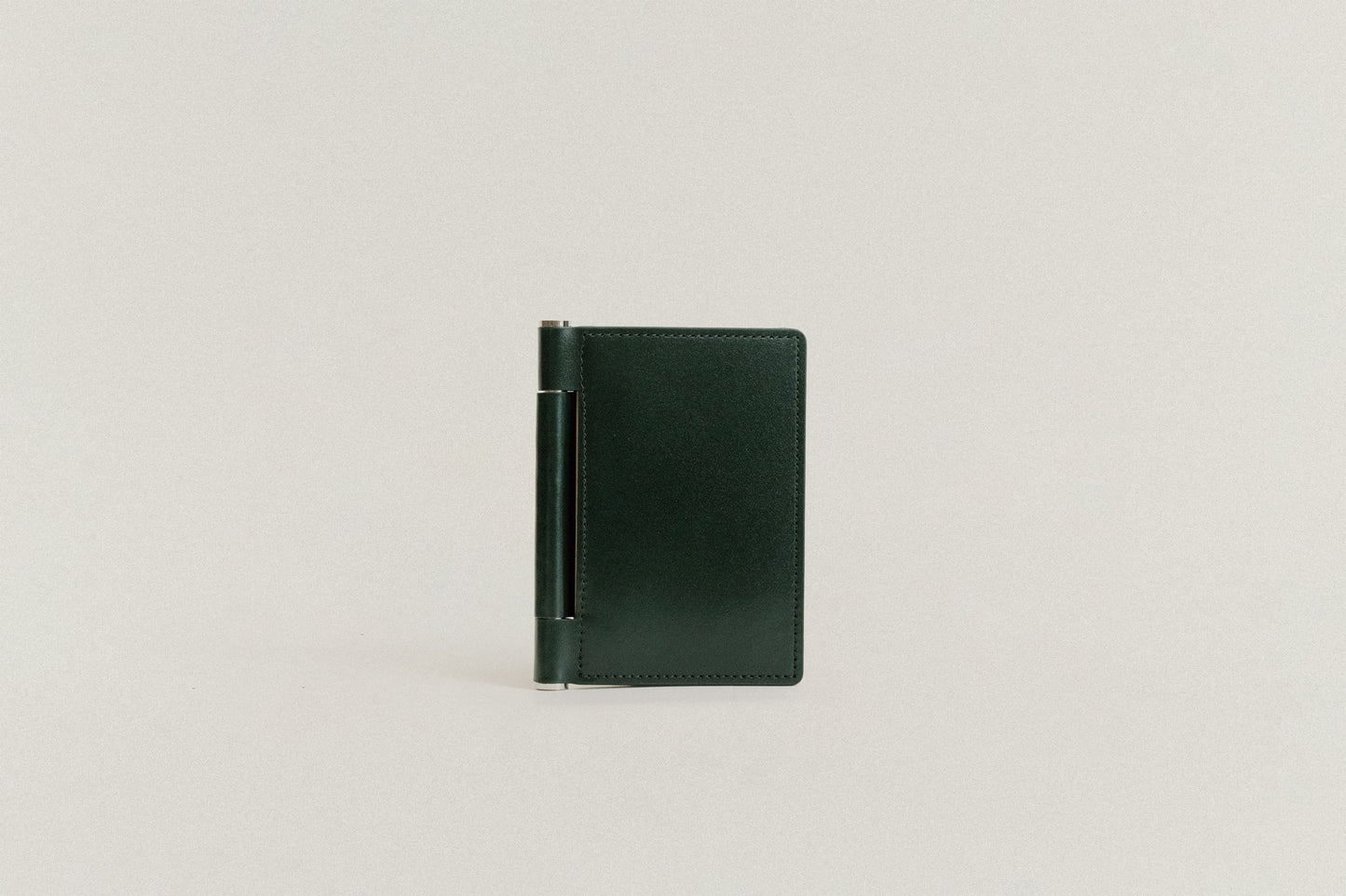 PORTE CARTES PAUMELLE GREEN / NATURAL