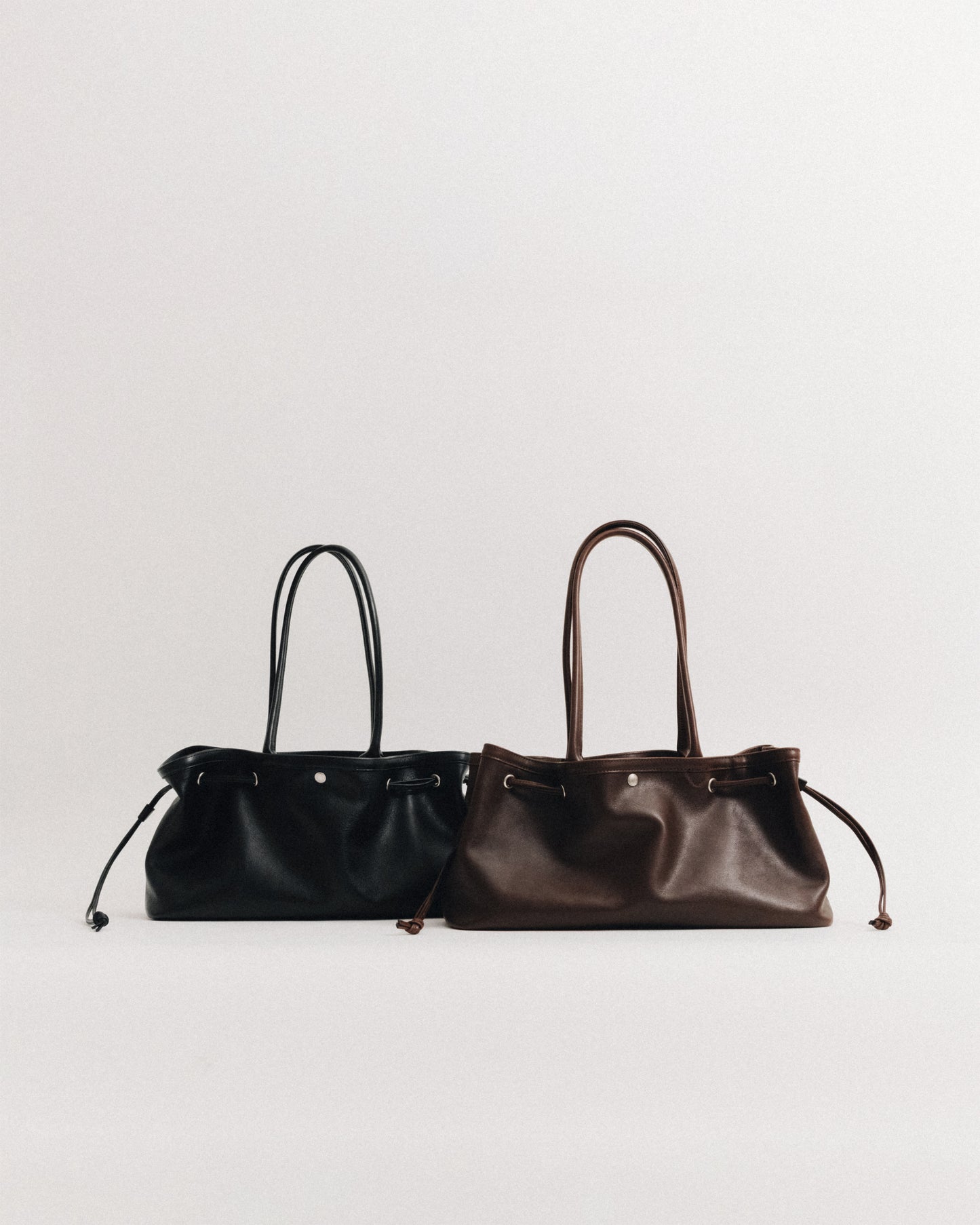 SAC COQUILLE BASSE SOFT BROWN