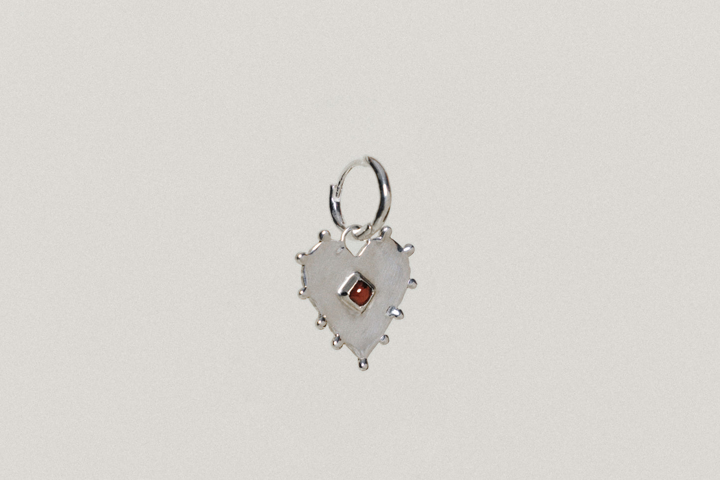 EARRINGS CŒUR & PERLE