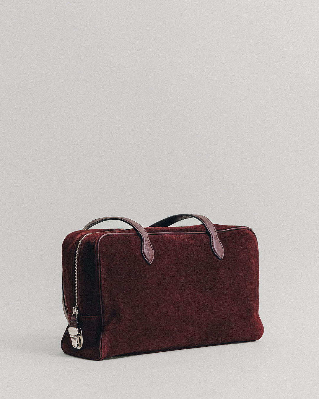 SAC LOQUET SUEDE BURGUNDY