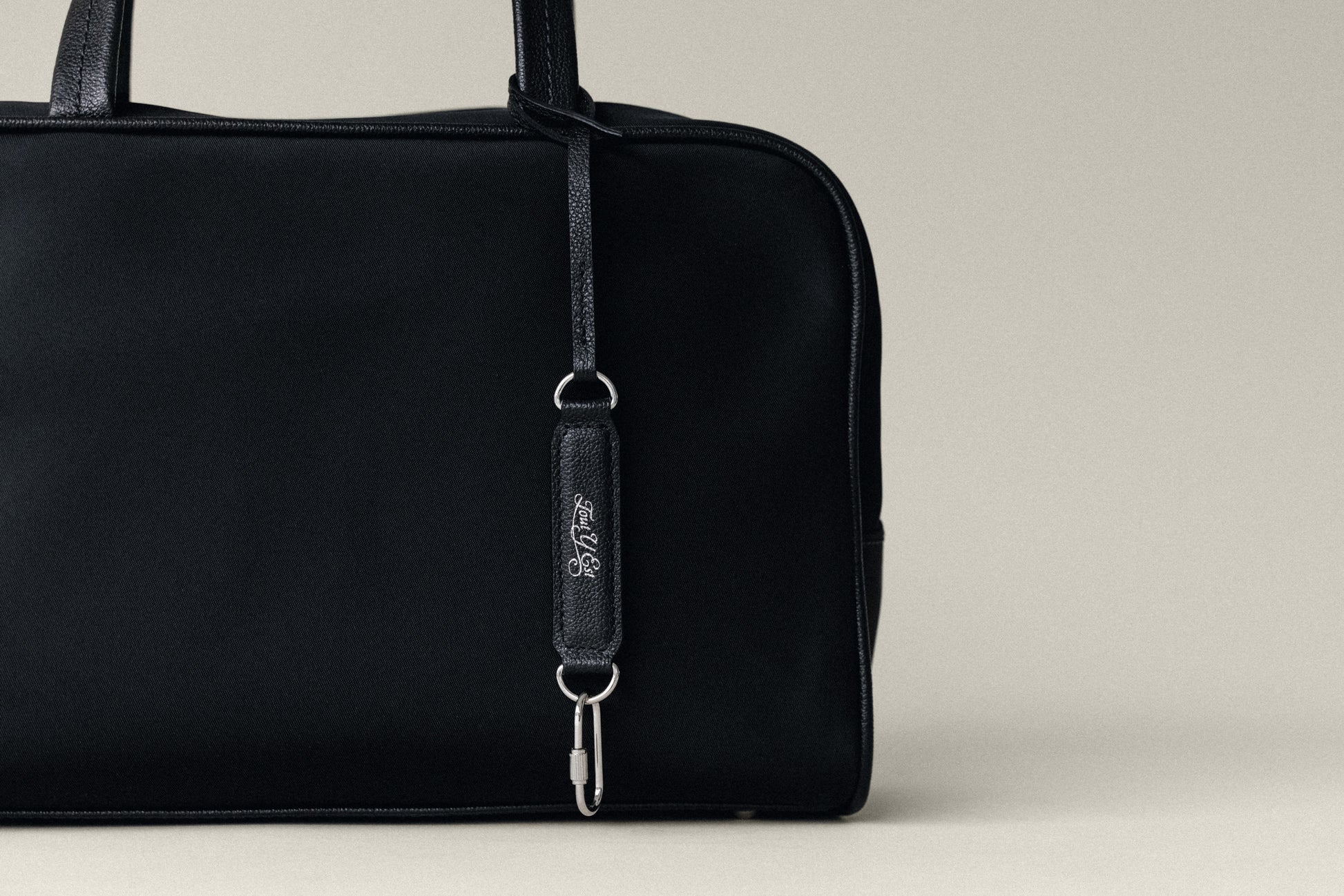 SAC LOQUET NYLON SMALL BLACK