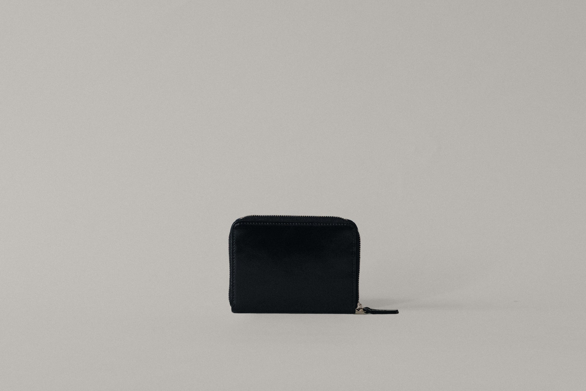 PORTE CARTES LOQUET ZIPPÉ BLACK