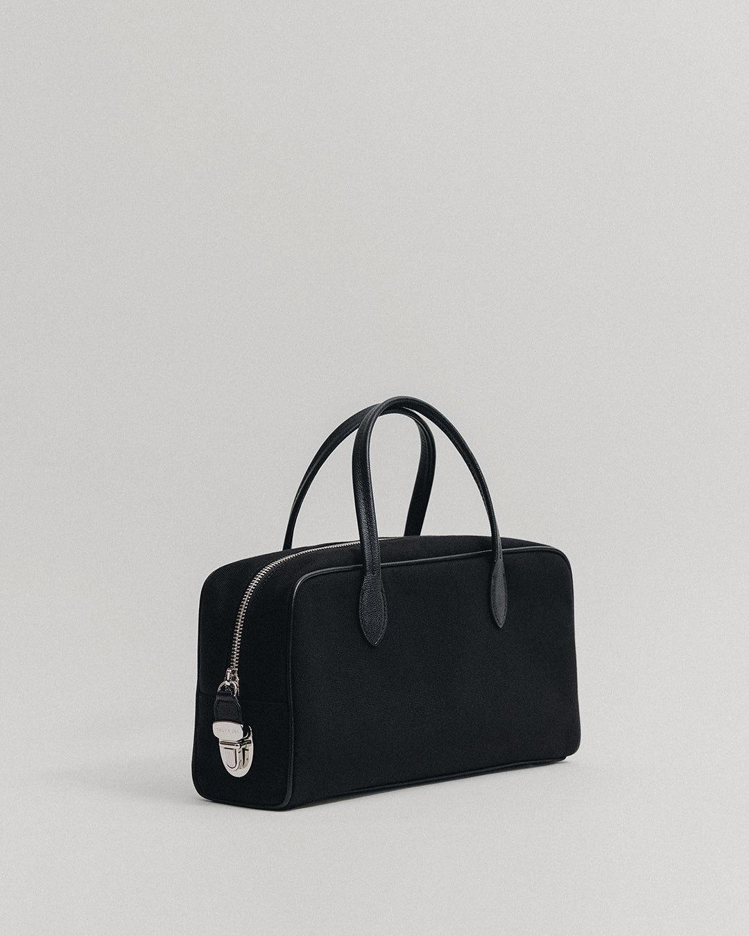SAC LOQUET TOILE SMALL BLACK