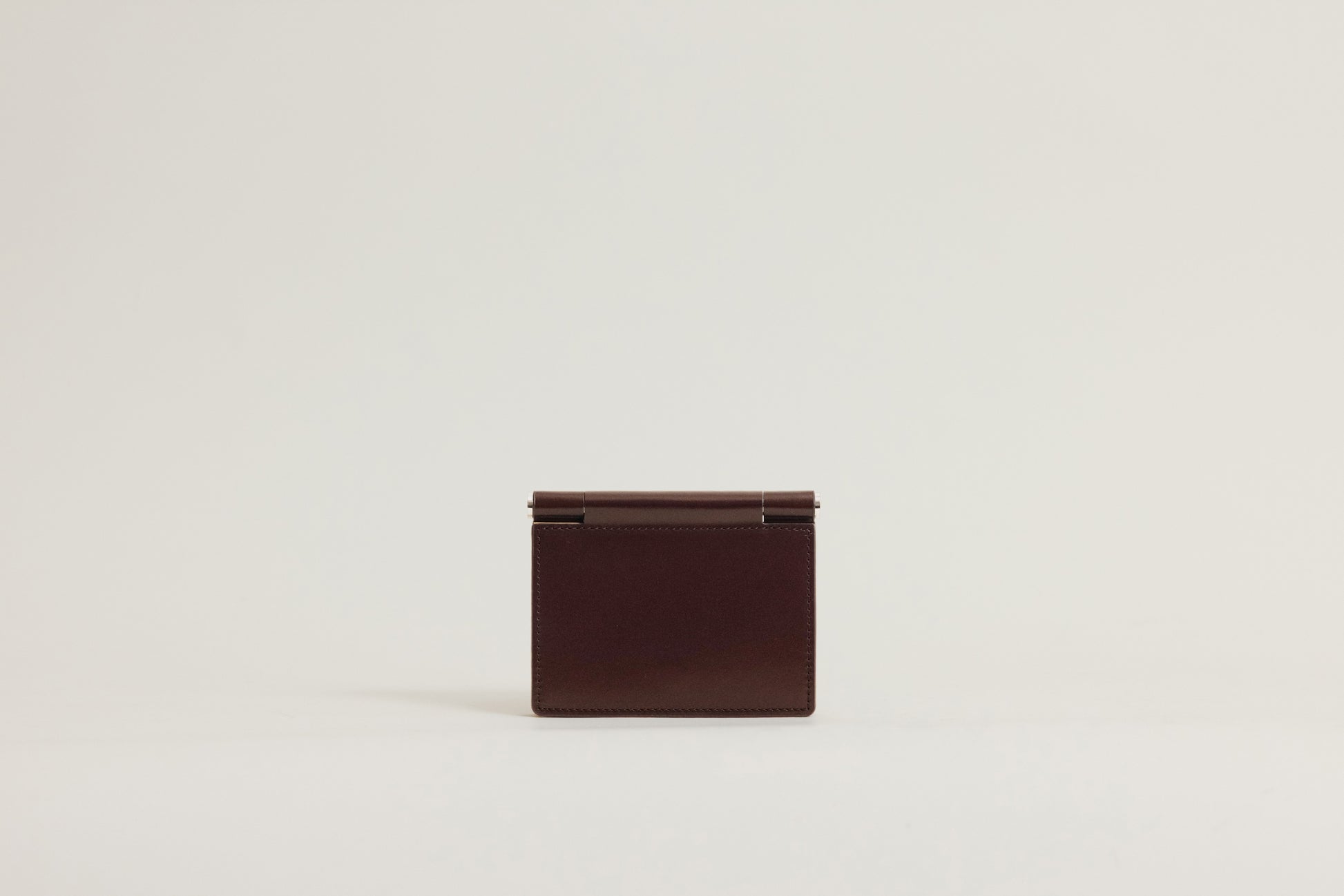 PORTE CARTES DE VISITE PAUMELLE BROWN / NATURAL
