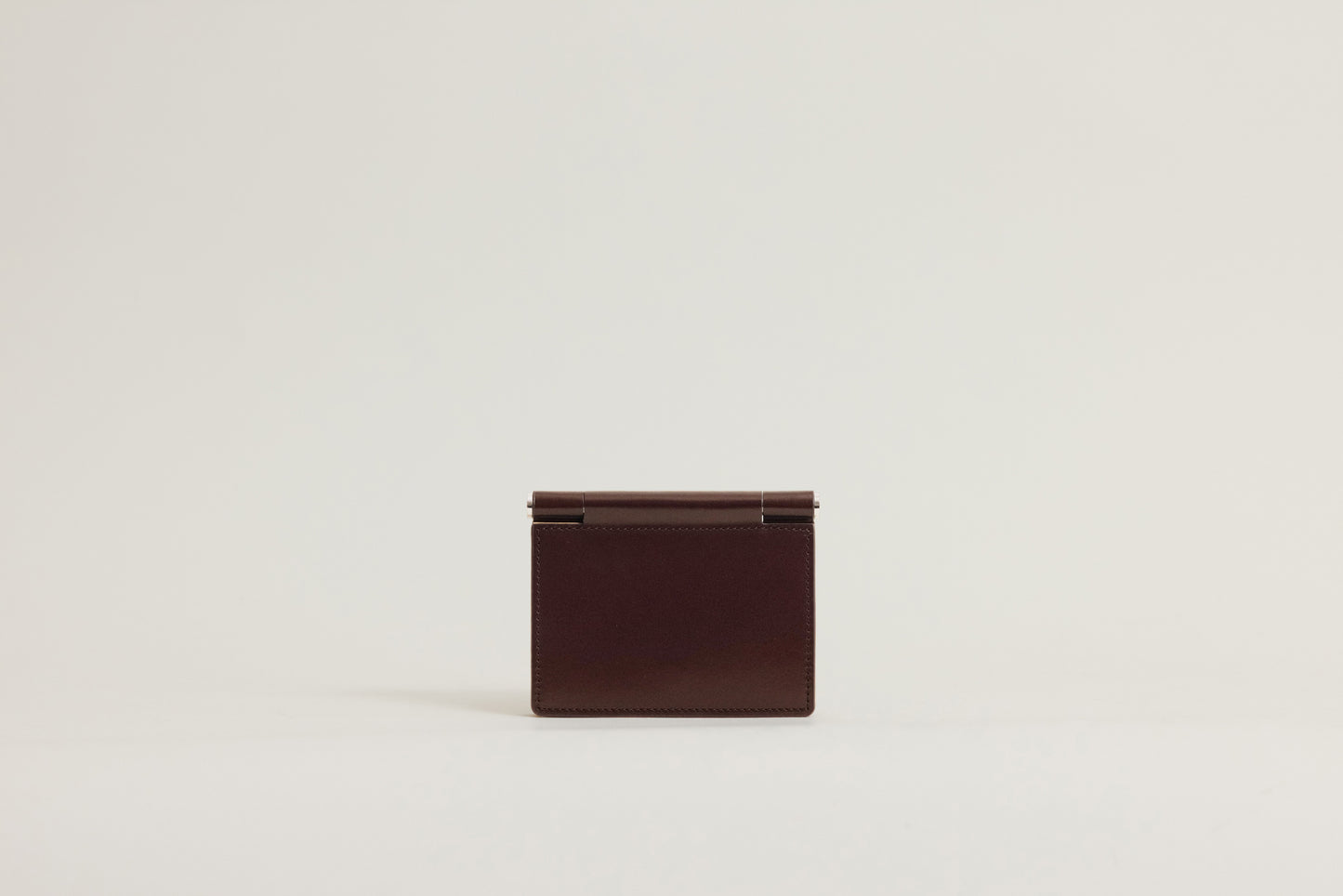 PORTE CARTES DE VISITE PAUMELLE BROWN / NATURAL