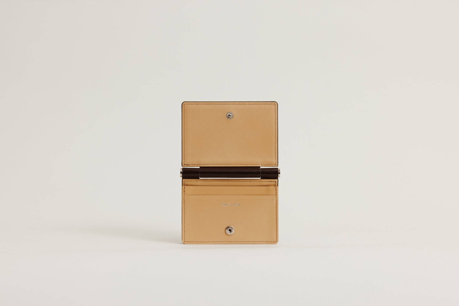 PORTE CARTES DE VISITE PAUMELLE BROWN / NATURAL