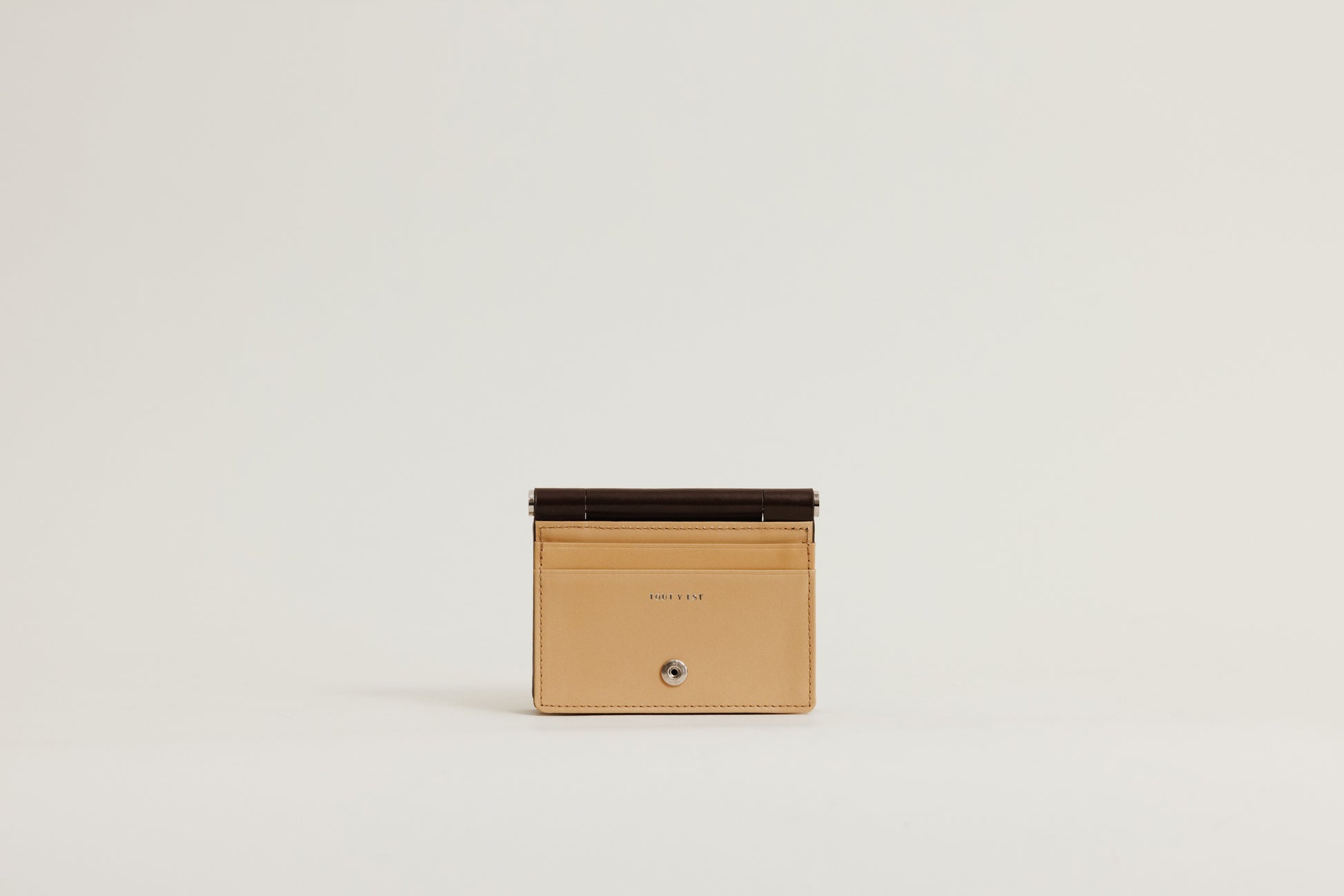 PORTE CARTES DE VISITE PAUMELLE BROWN / NATURAL