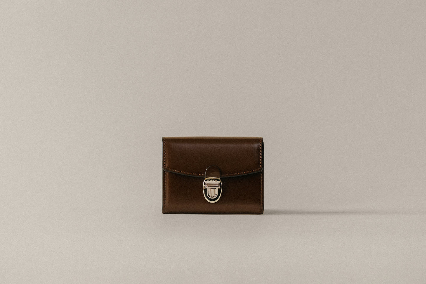 PORTE CARTES LOQUET BROWN