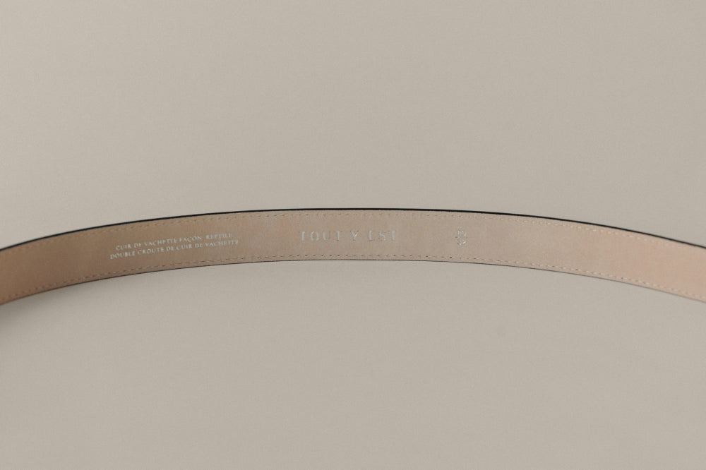CEINTURE SABOT BLACK