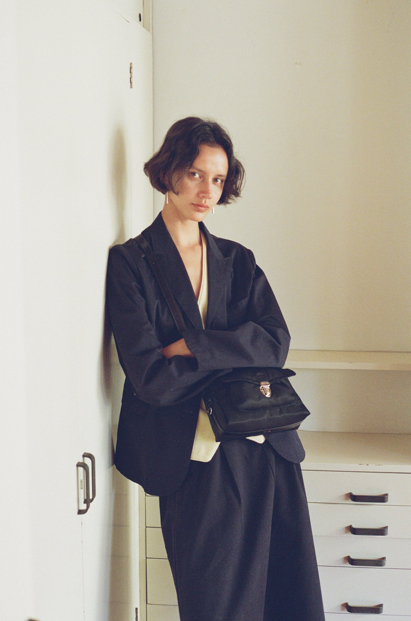 SAC VOLET TOILE SMALL BLACK