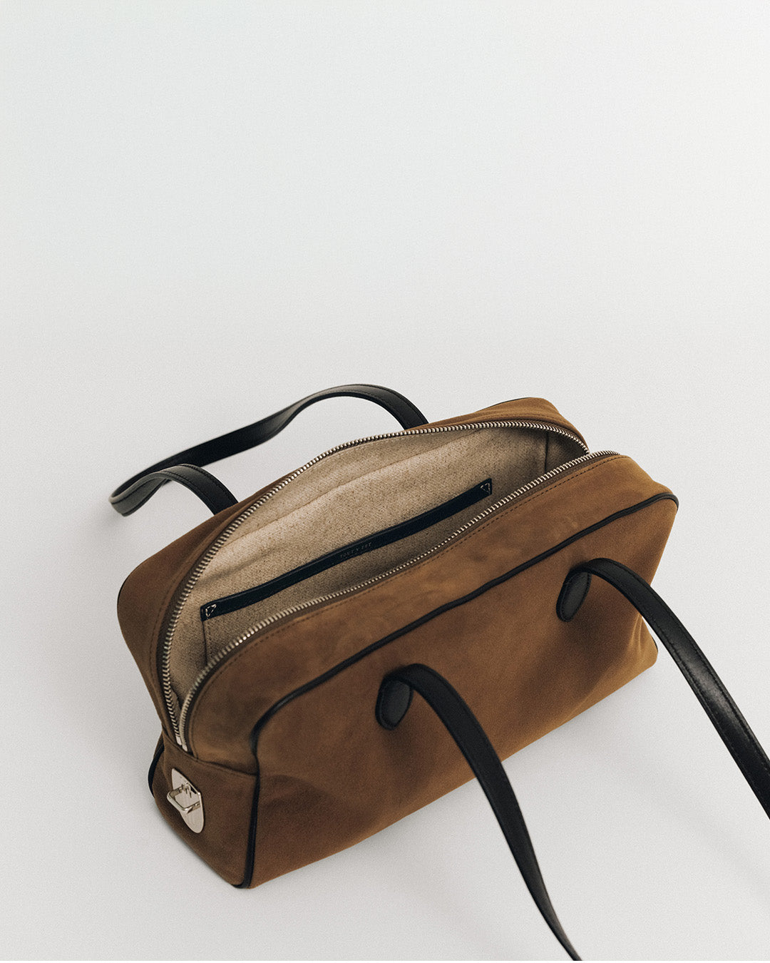 SAC LOQUET SMALL SUEDE BROWN