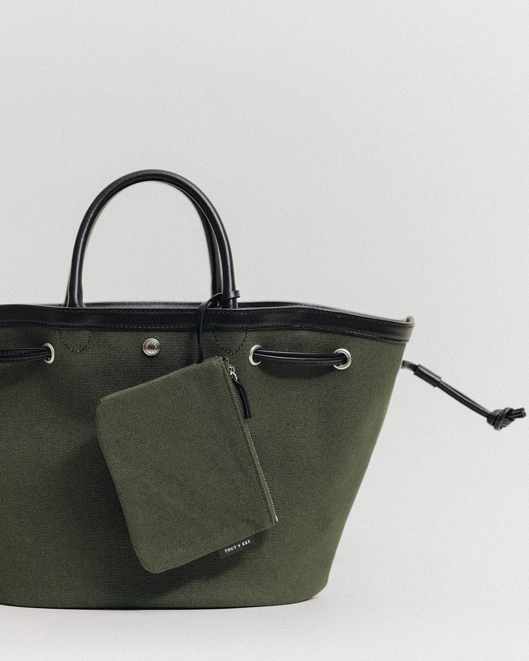 SAC COQUILLE SMALL KHAKI
