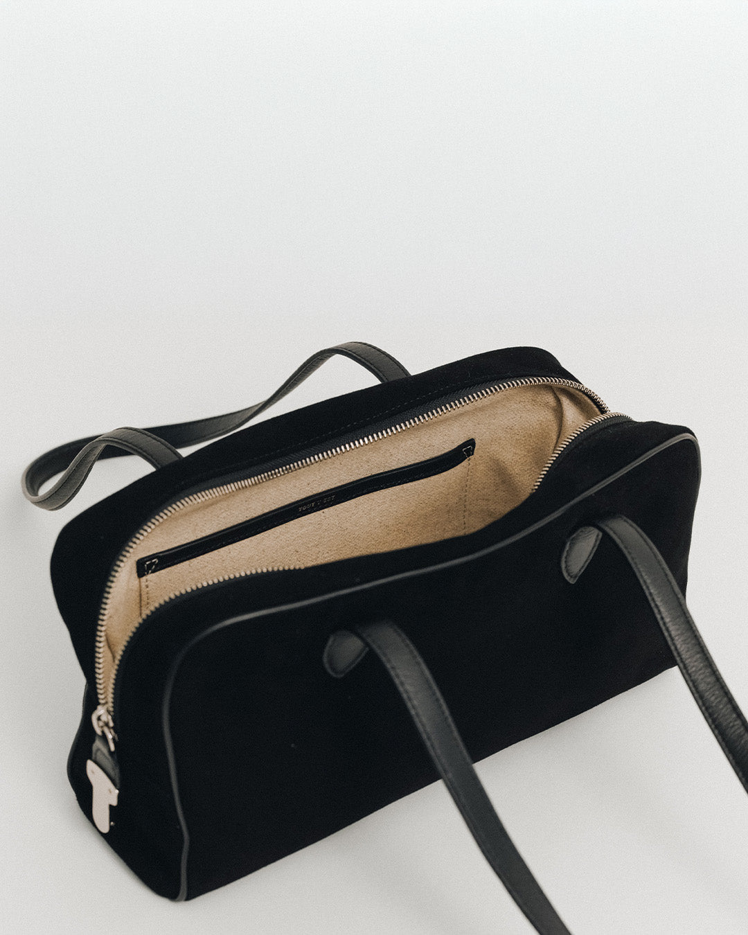 SAC LOQUET SMALL SUEDE BLACK