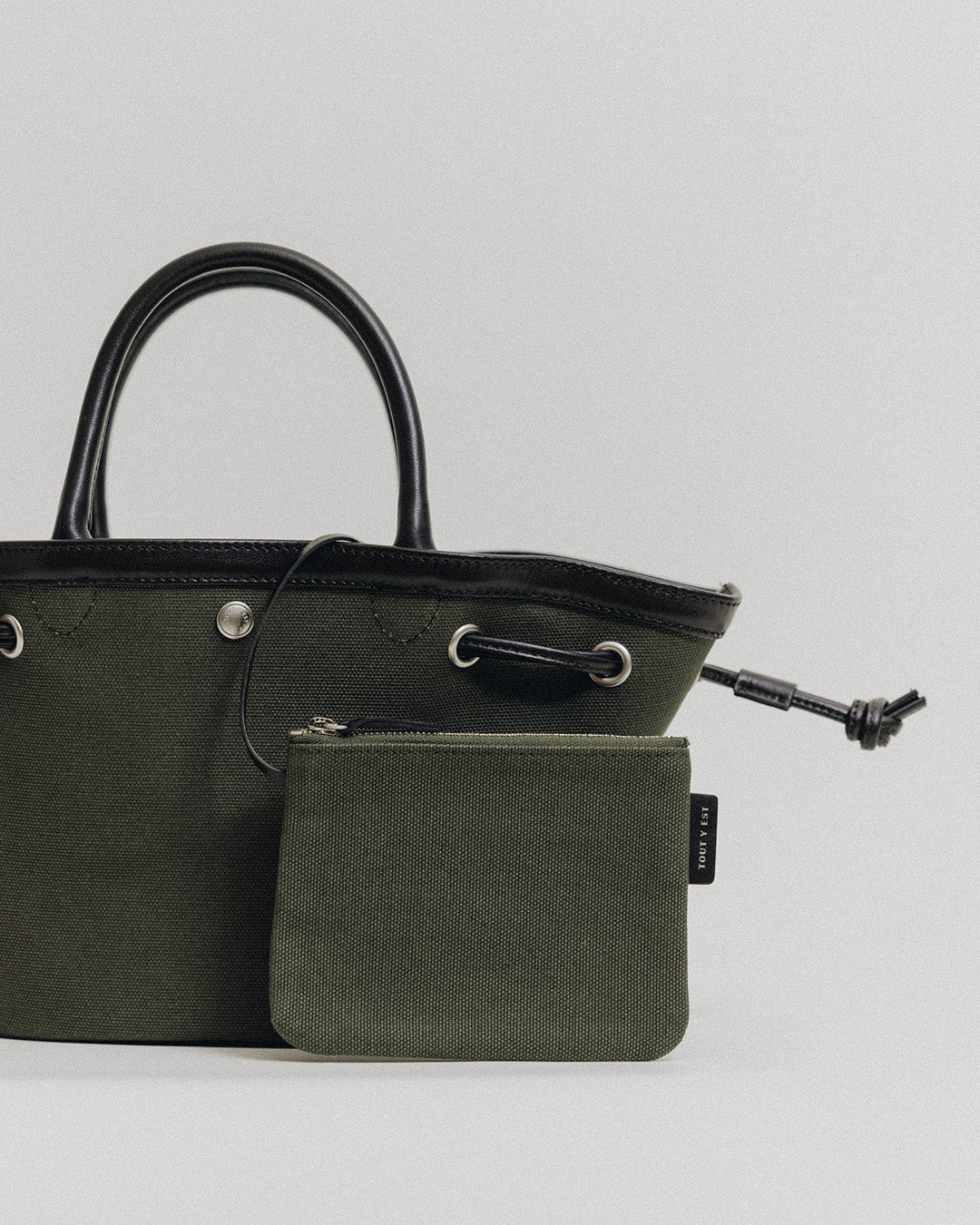 SAC COQUILLE MINI KHAKI