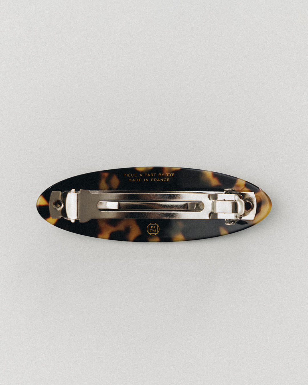 BARRETTE OVALE LEOPARD