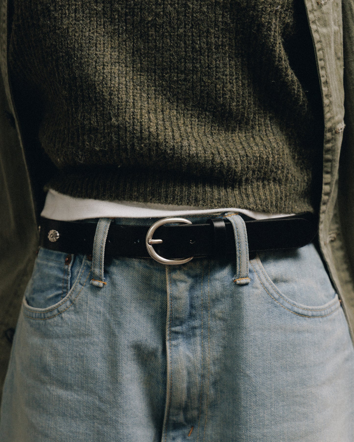 CEINTURE CLOUTÉE BLACK
