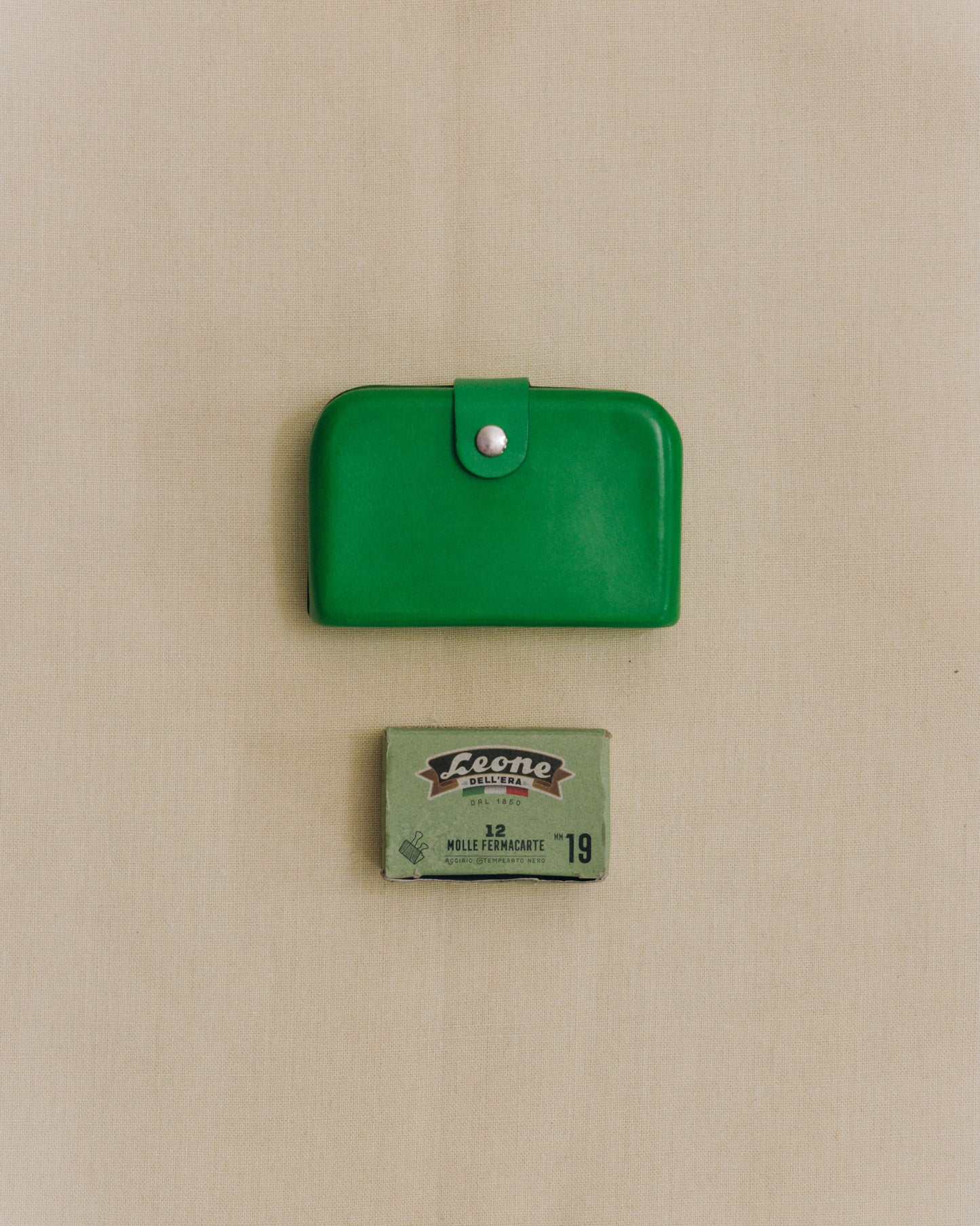 PORTEFEUILLE FLORENCE LIGHT GREEN