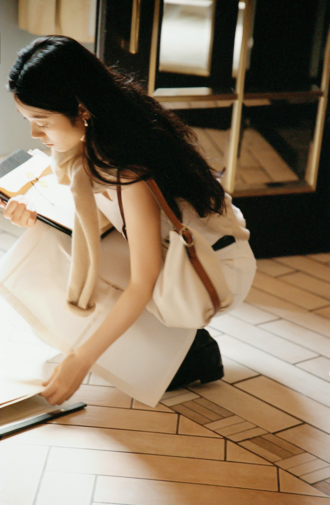 SAC CANOT TOILE SMALL IVORY – TOUT Y EST