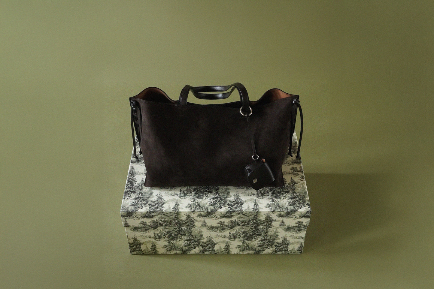 SAC TRESSÉ SUEDE BROWN