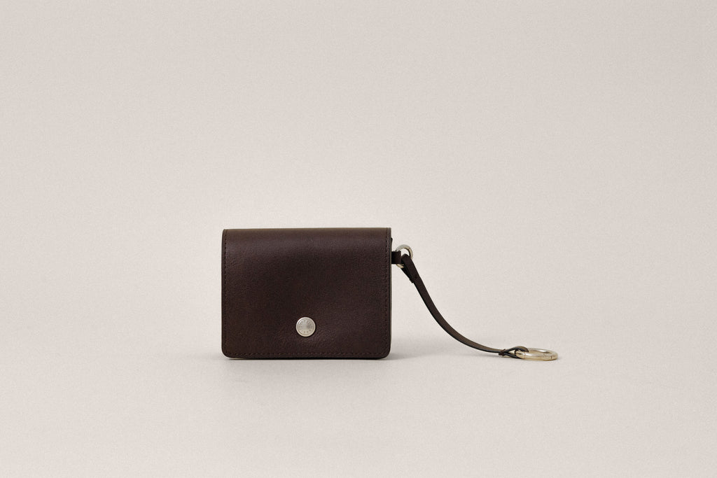 POCHETTE CLÉS CARRÉE BROWN