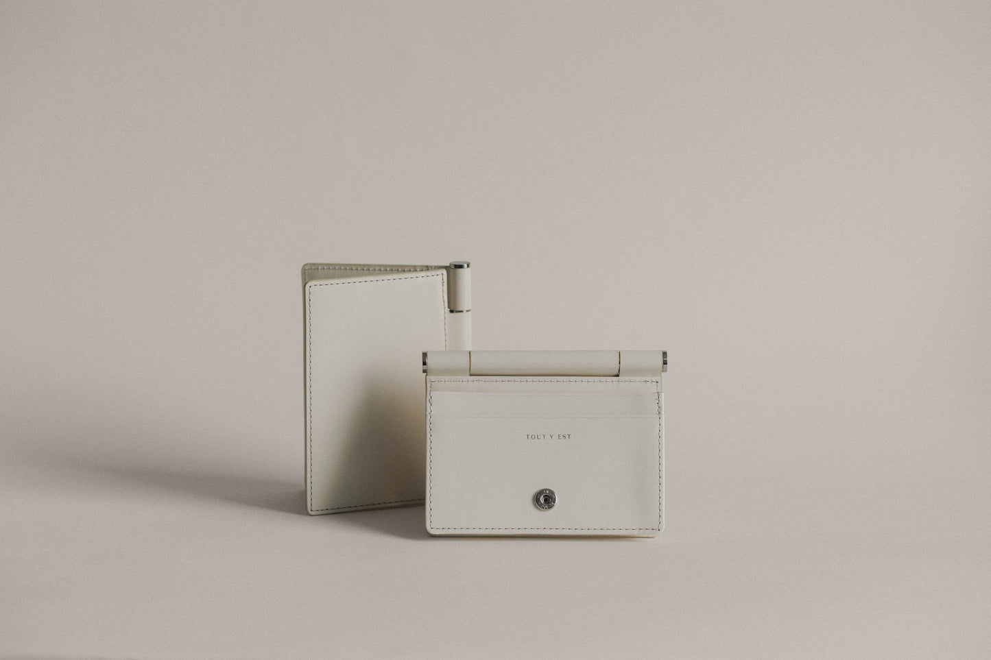 PORTE CARTES DE VISITE PAUMELLE IVORY