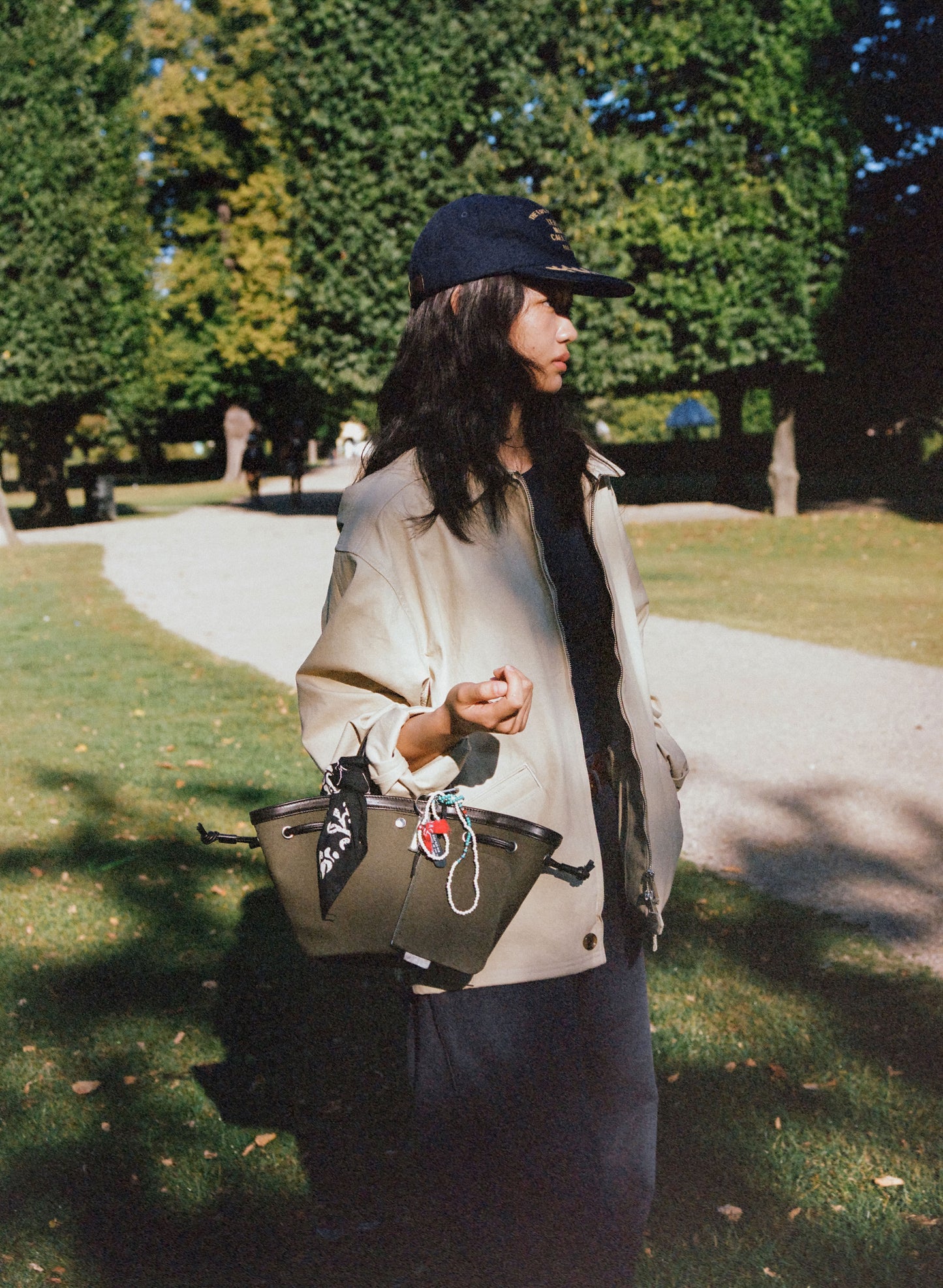 SAC COQUILLE MINI KHAKI