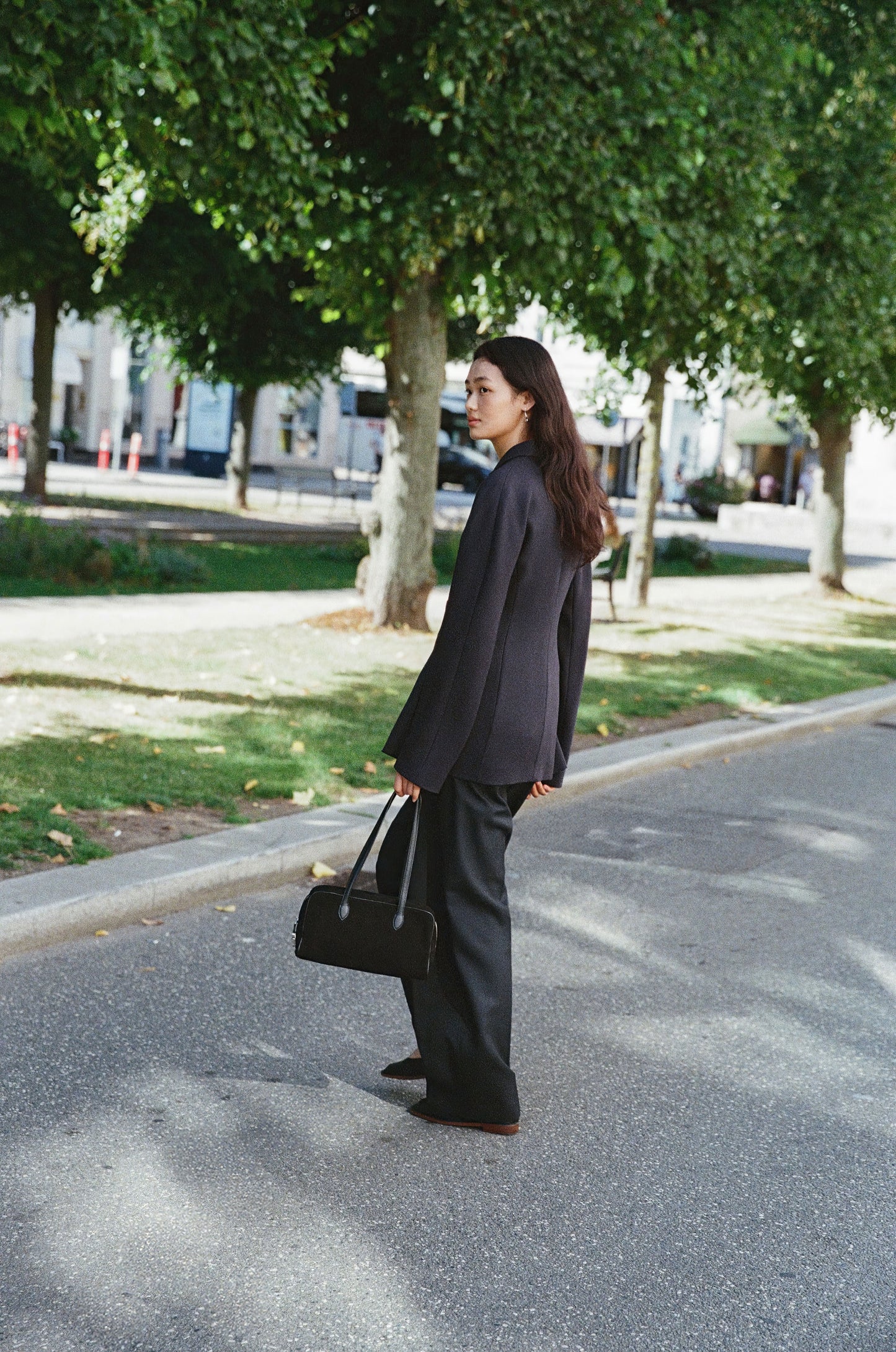 SAC LOQUET SMALL SUEDE BLACK
