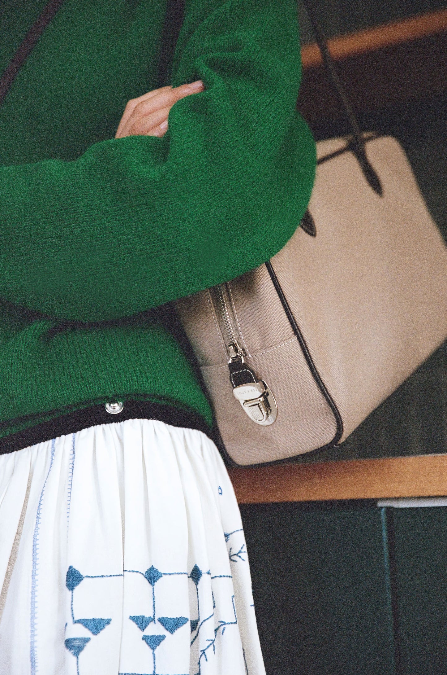 SAC LOQUET TOILE BEIGE