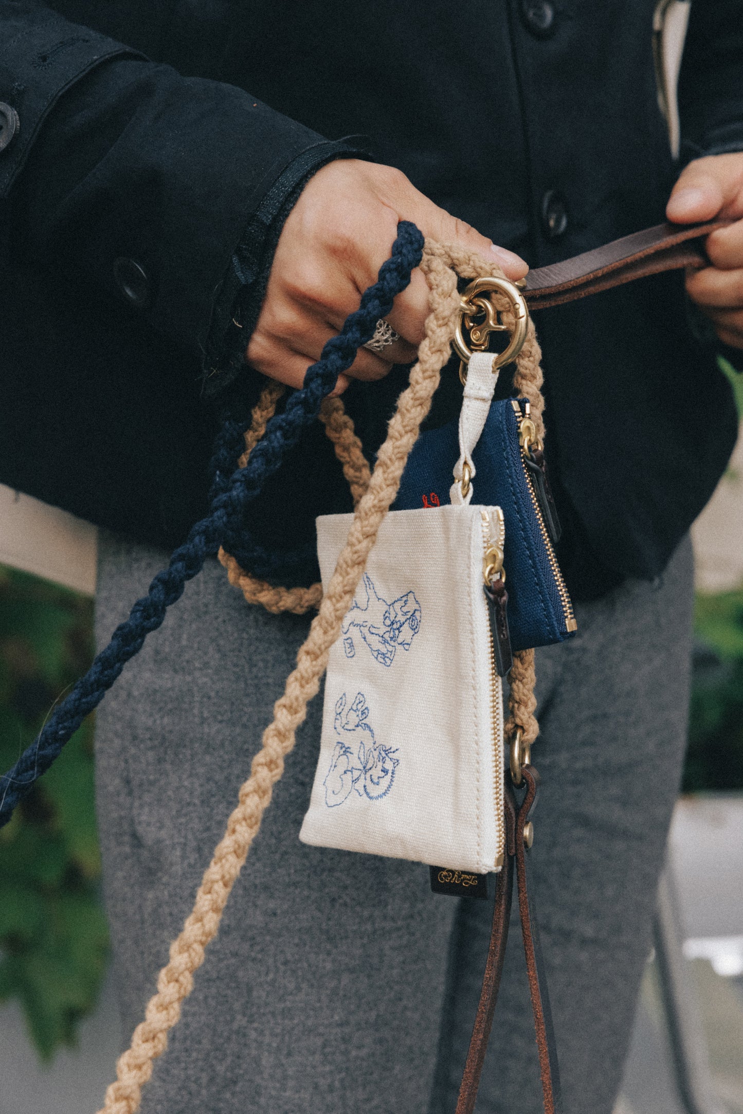 COMPAGNON POUCH IVORY