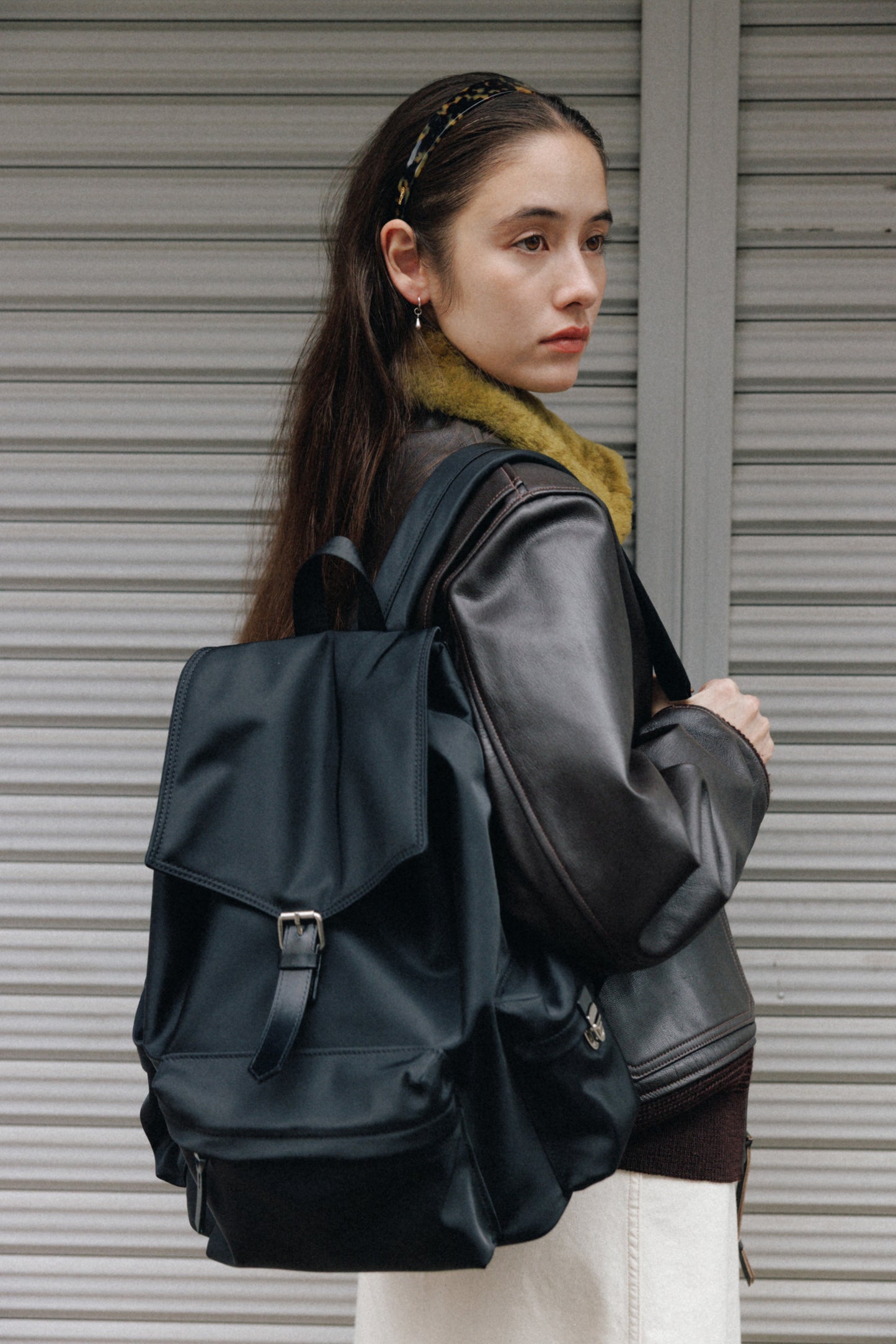 SAC À DOS VOLET BLACK