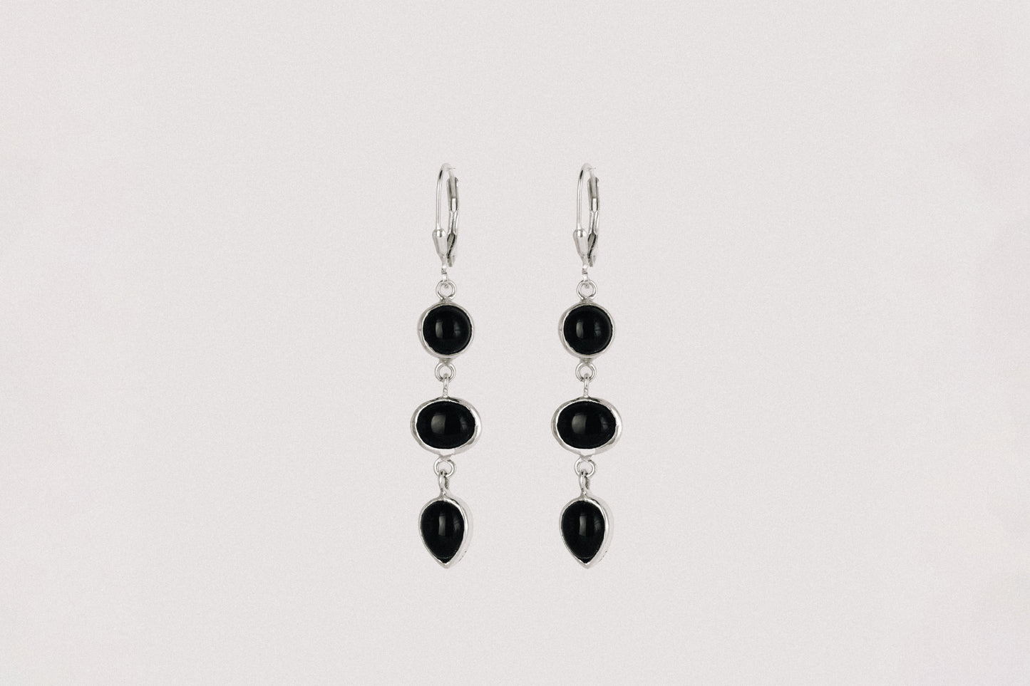 EARRINGS TRIO NOIR