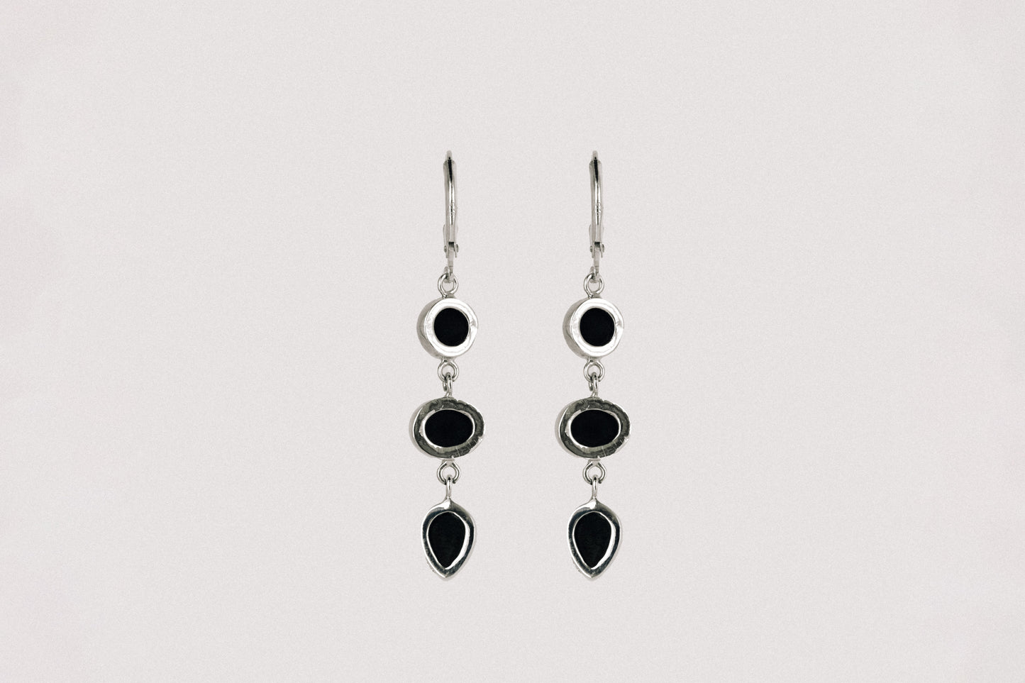 EARRINGS TRIO NOIR