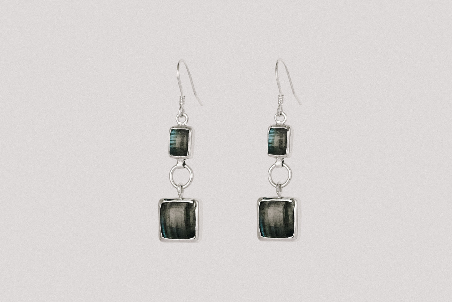 EARRINGS DOUBLE CARRÉ