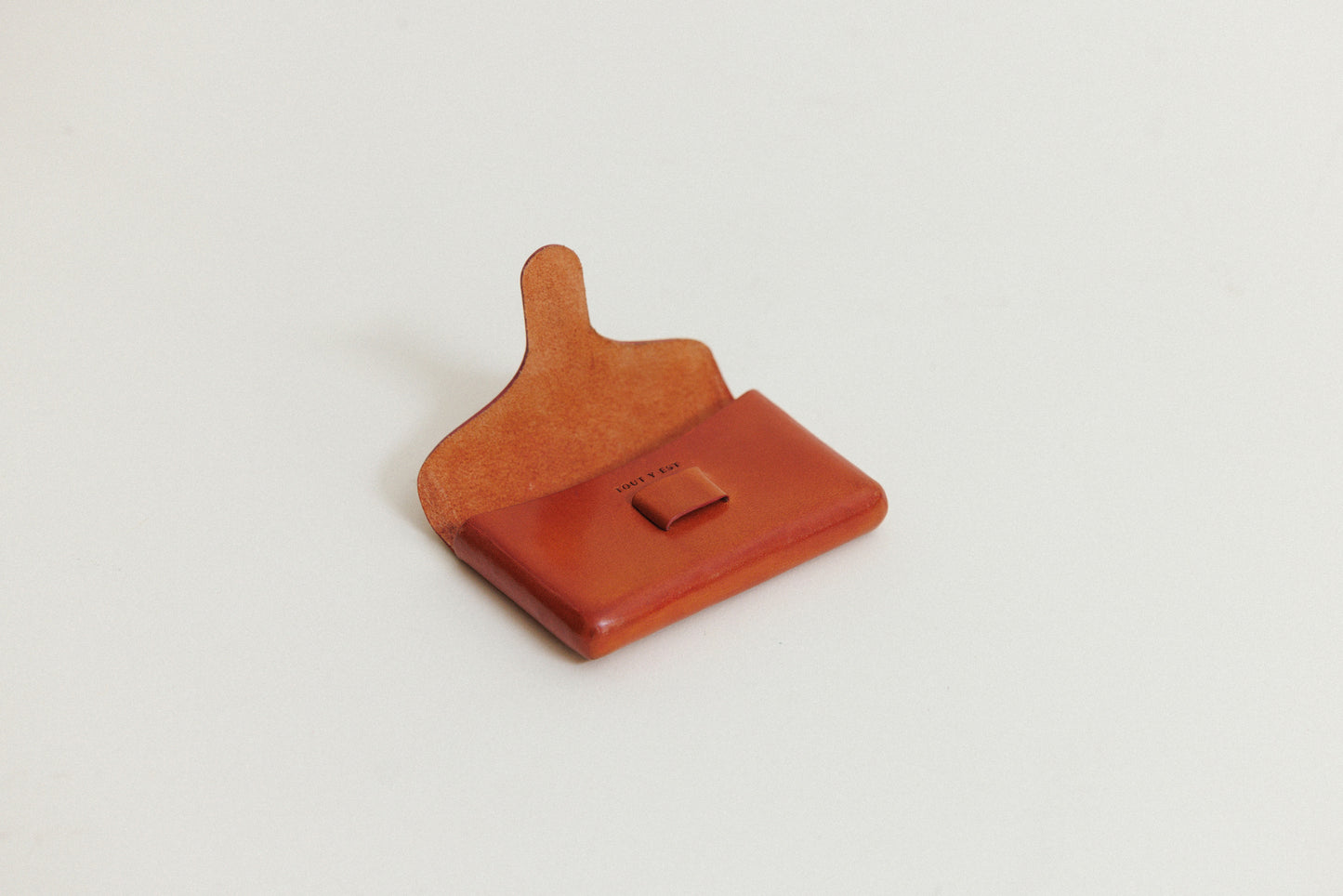 PORTE CARTES FLORENCE ORANGE