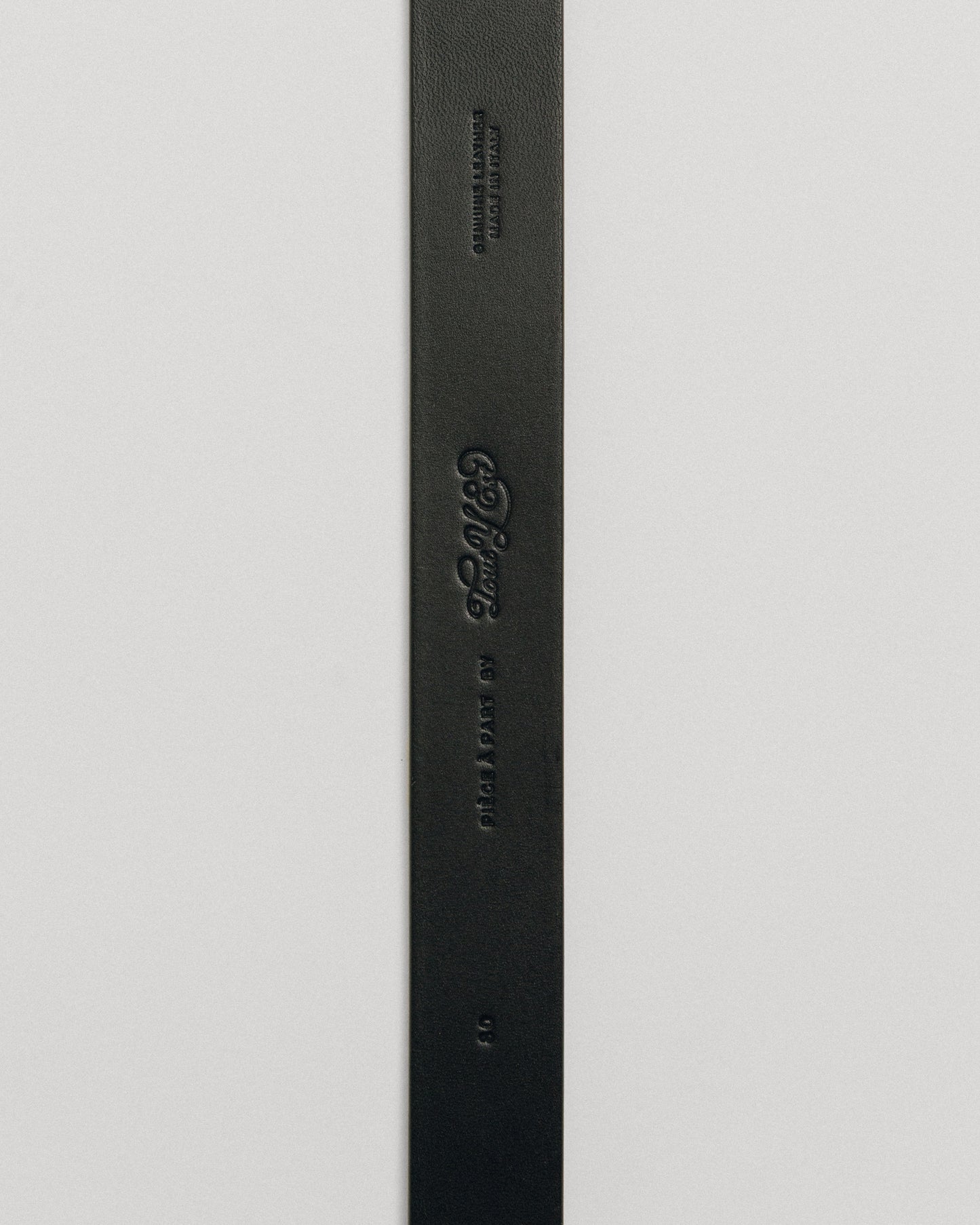 CEINTURE PLAQUE BLACK