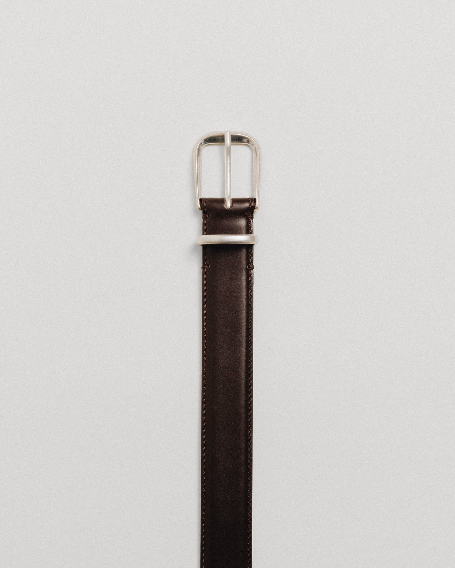 CEINTURE LISSE BROWN