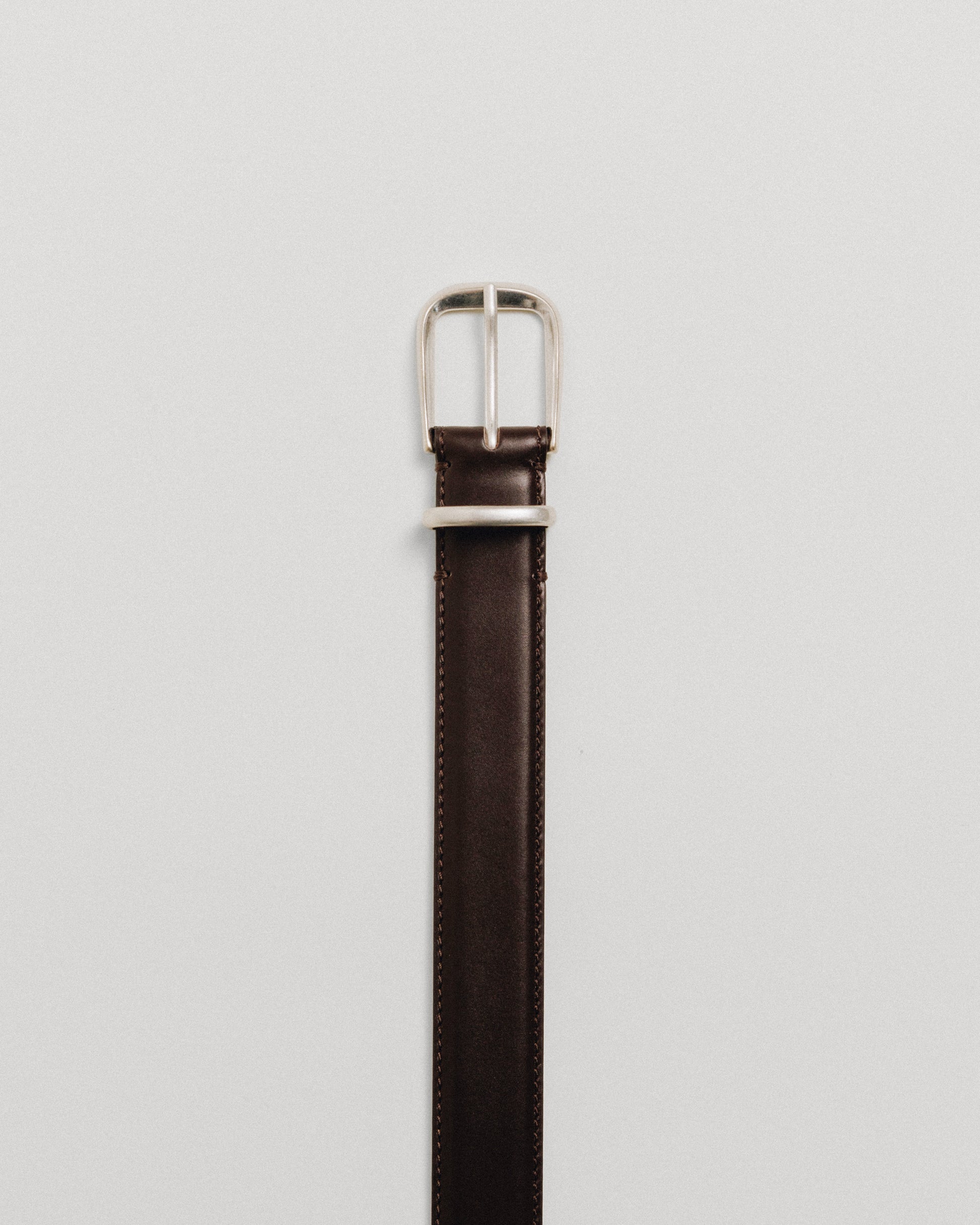 CEINTURE LISSE BROWN
