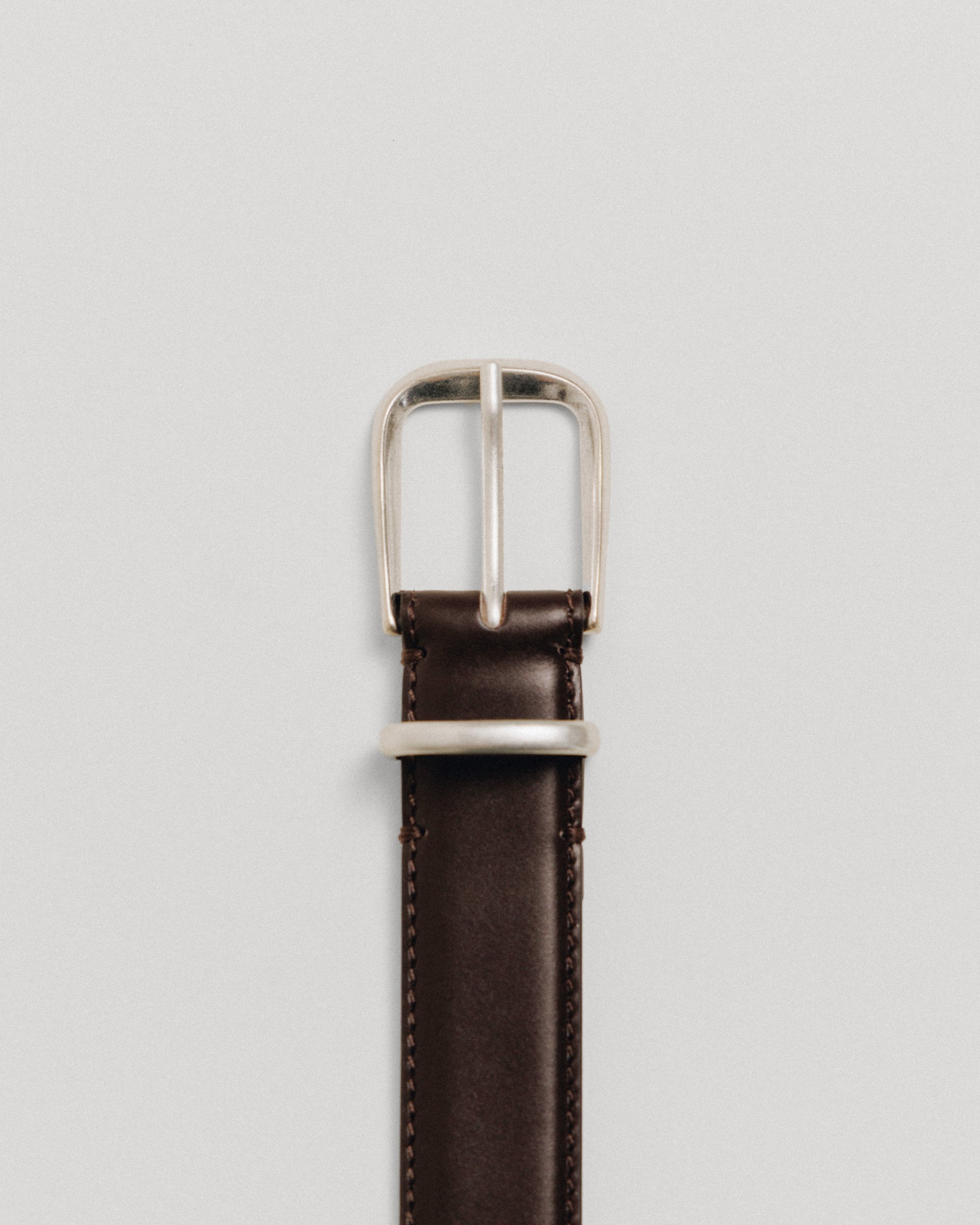 CEINTURE LISSE BROWN