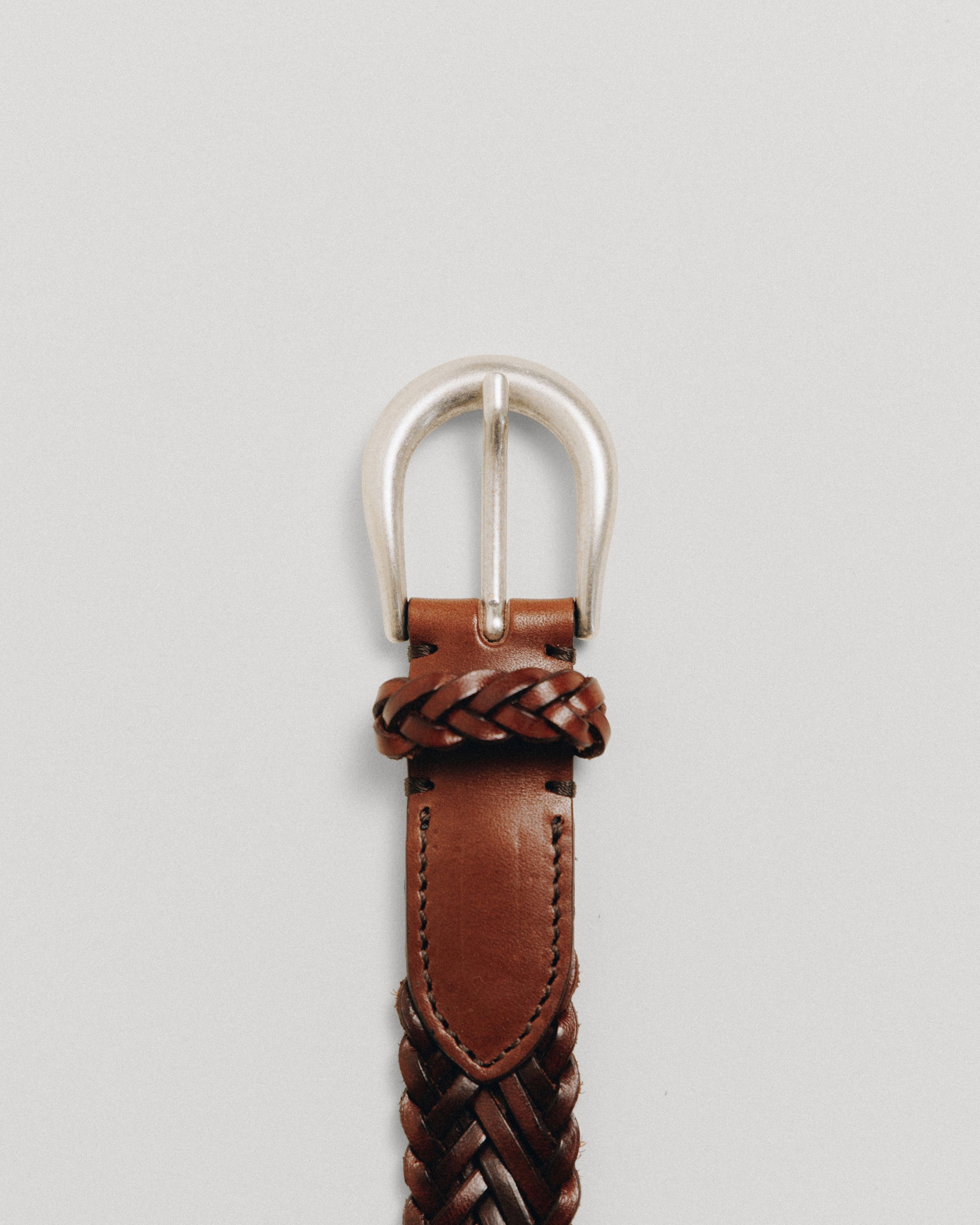 CEINTURE TRESSÉE BROWN