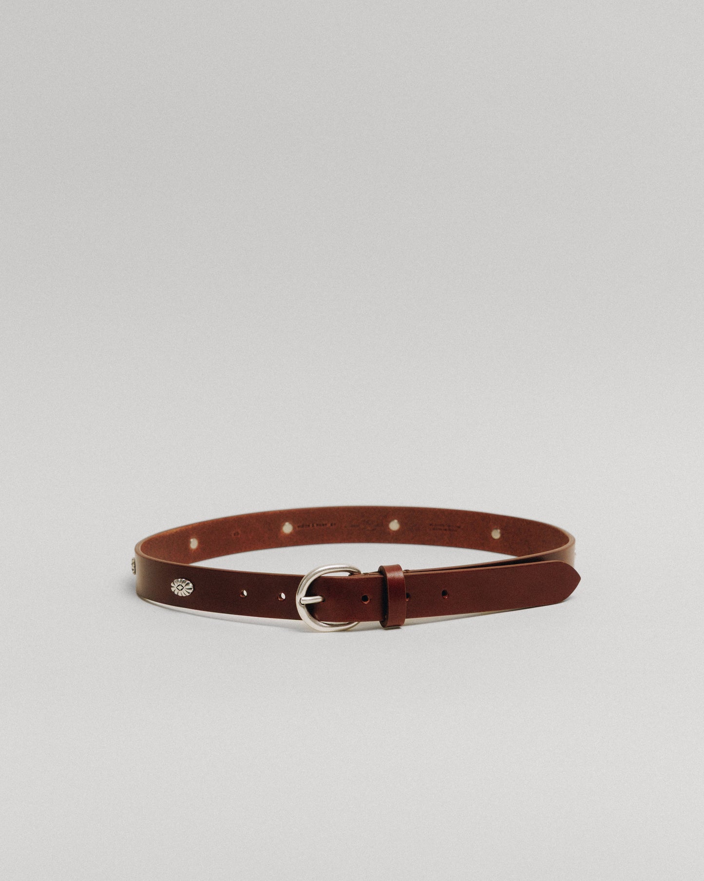 CEINTURE CLOUTÉE TAN