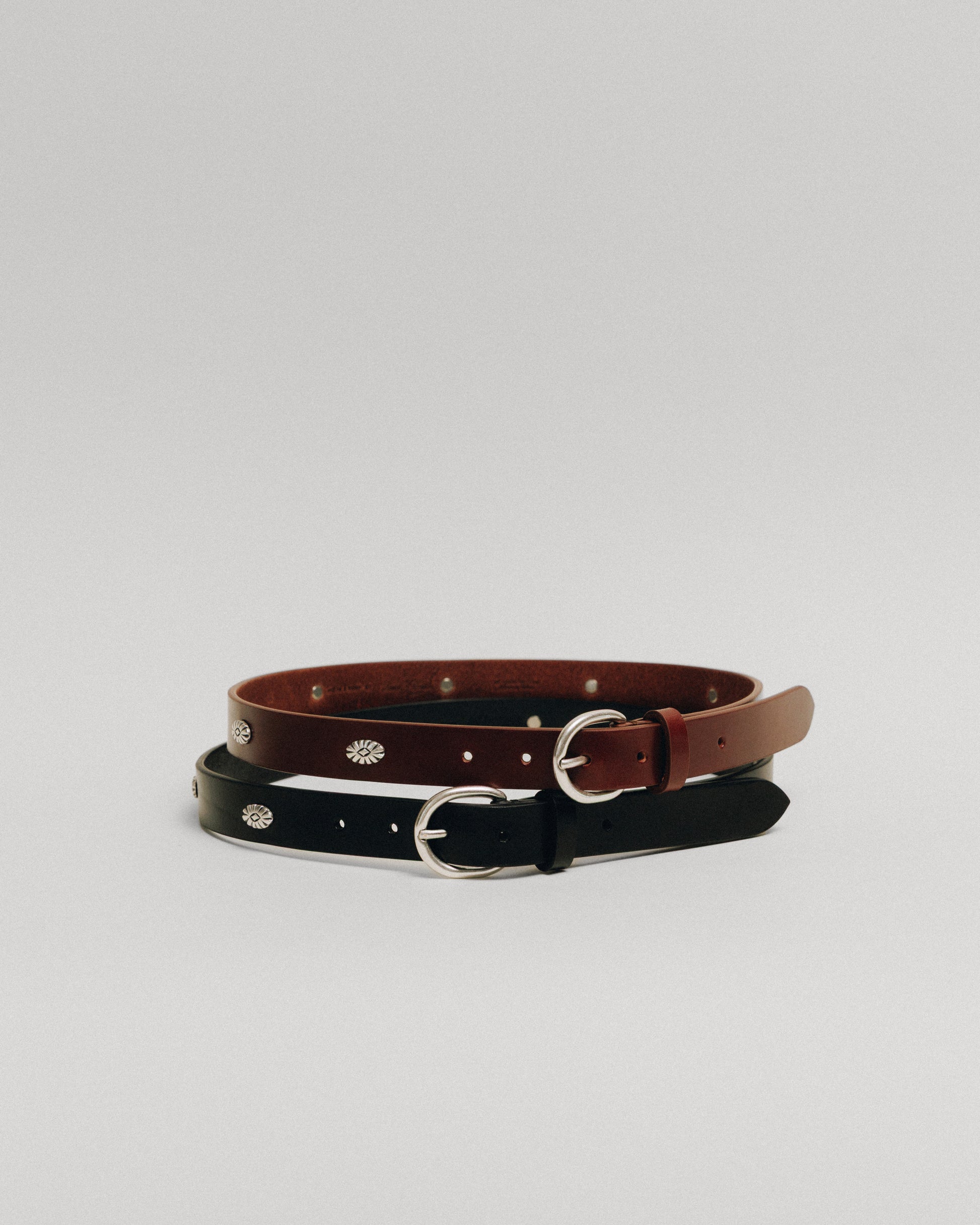 CEINTURE CLOUTÉE TAN
