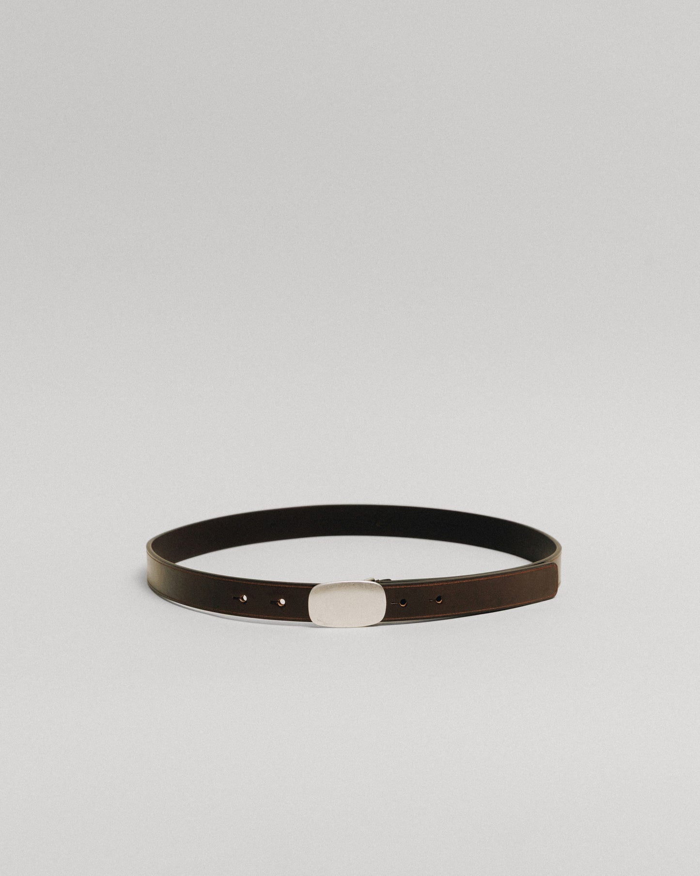 CEINTURE PLAQUE BROWN