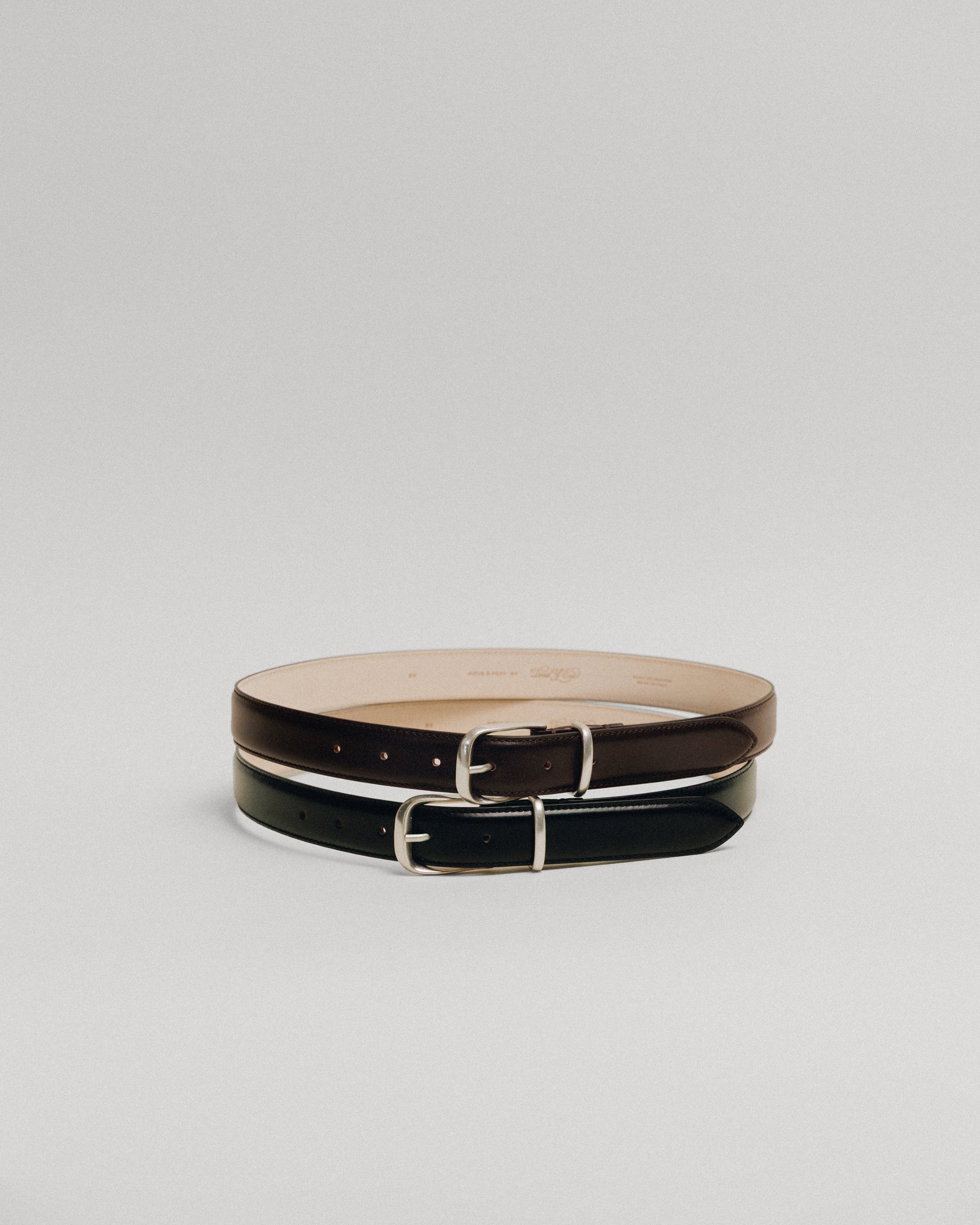 CEINTURE LISSE BROWN