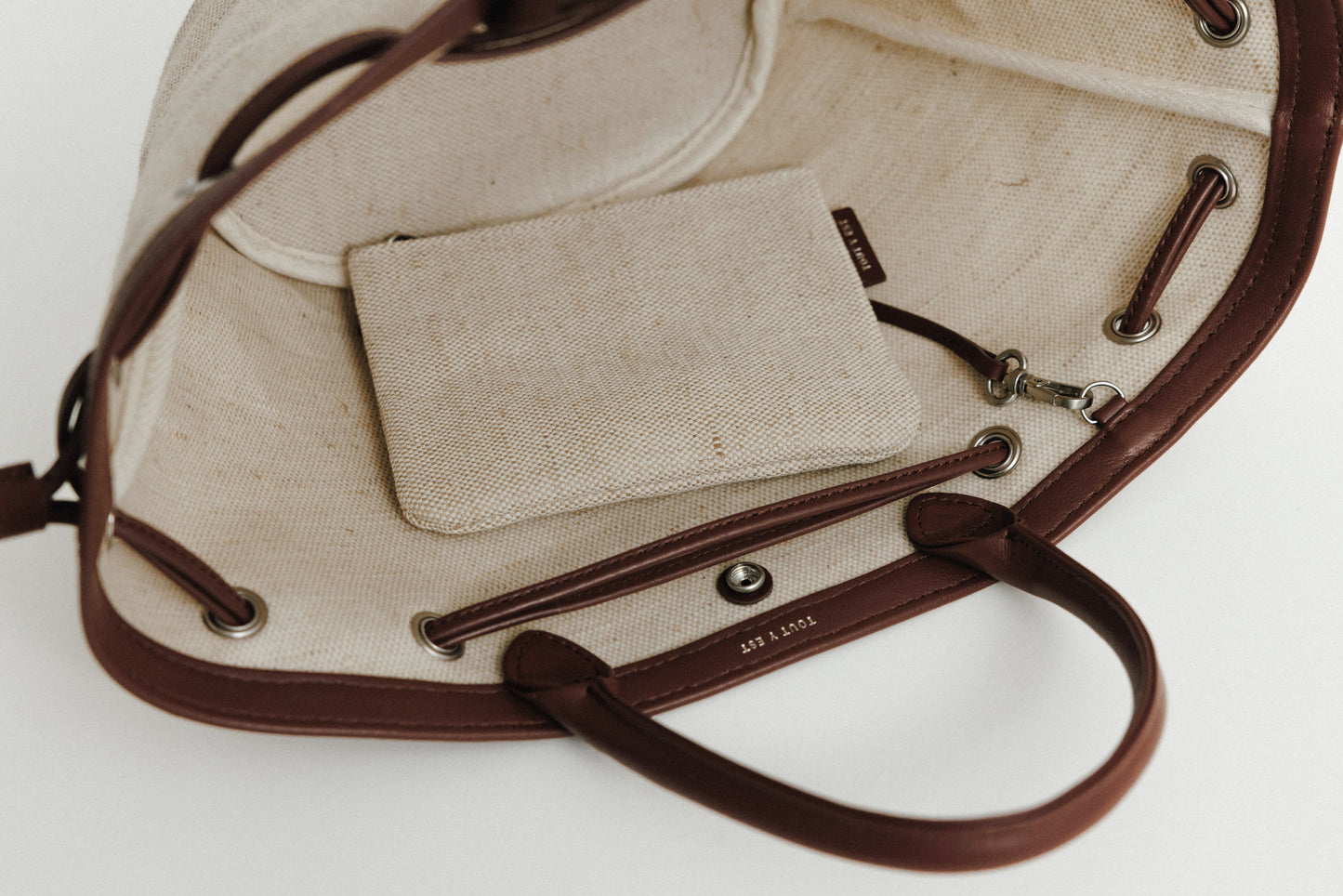 SAC COQUILLE MINI IVORY