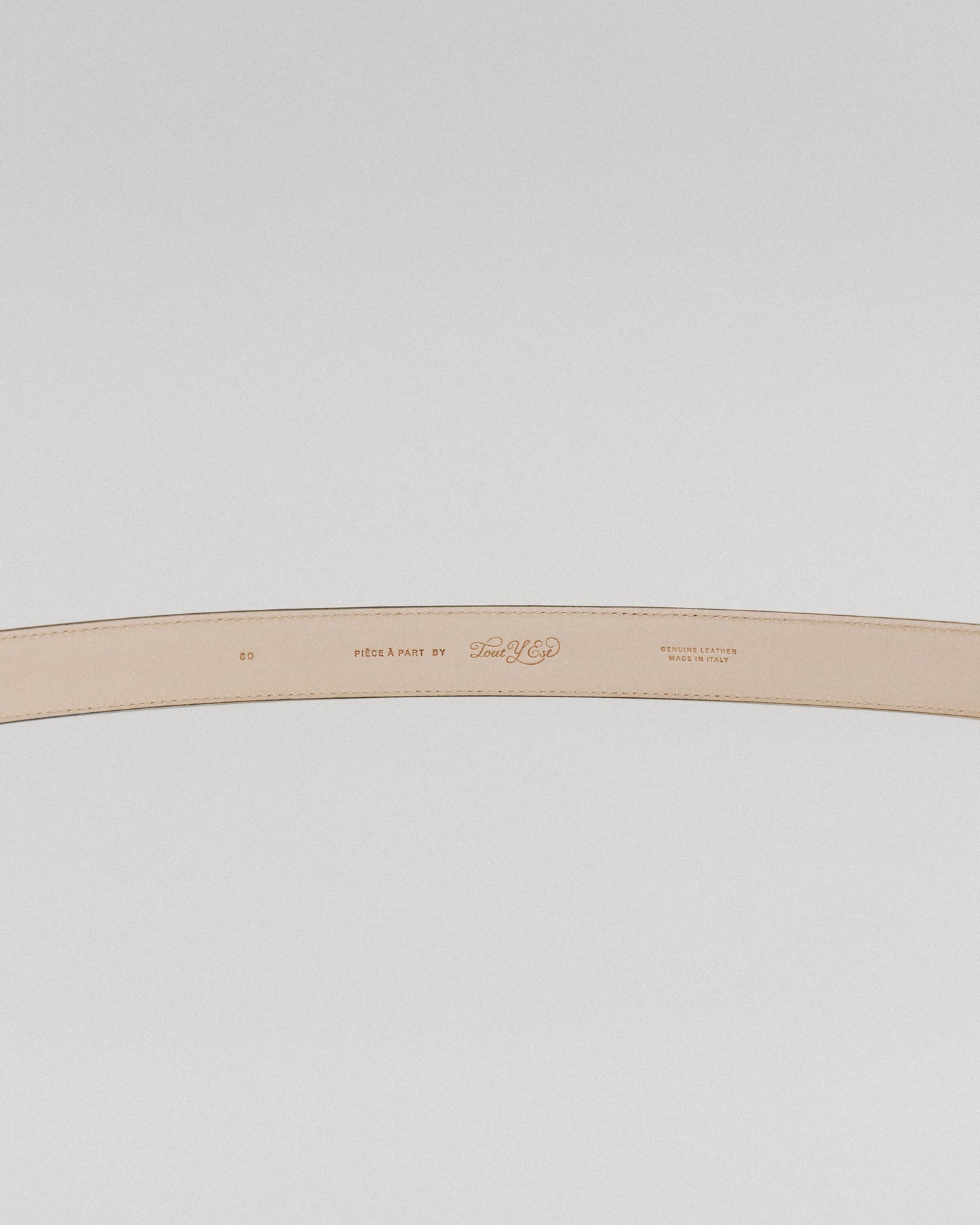 CEINTURE LISSE BLACK