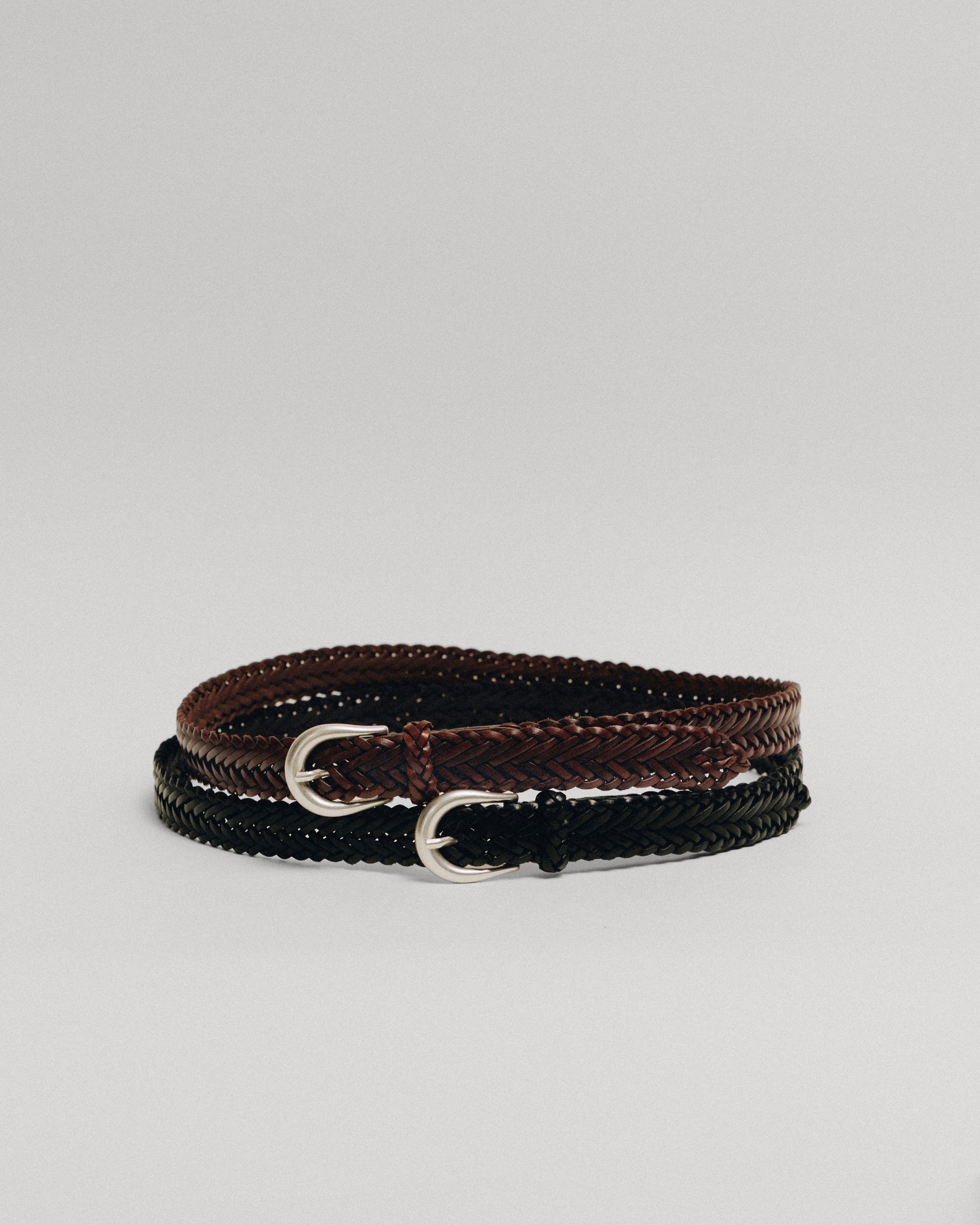 CEINTURE TRESSÉE BROWN