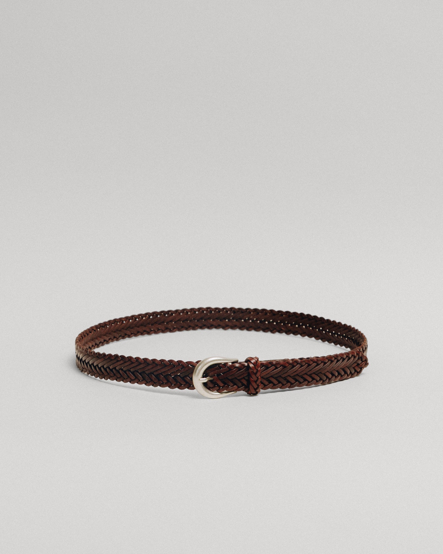 CEINTURE TRESSÉE BROWN