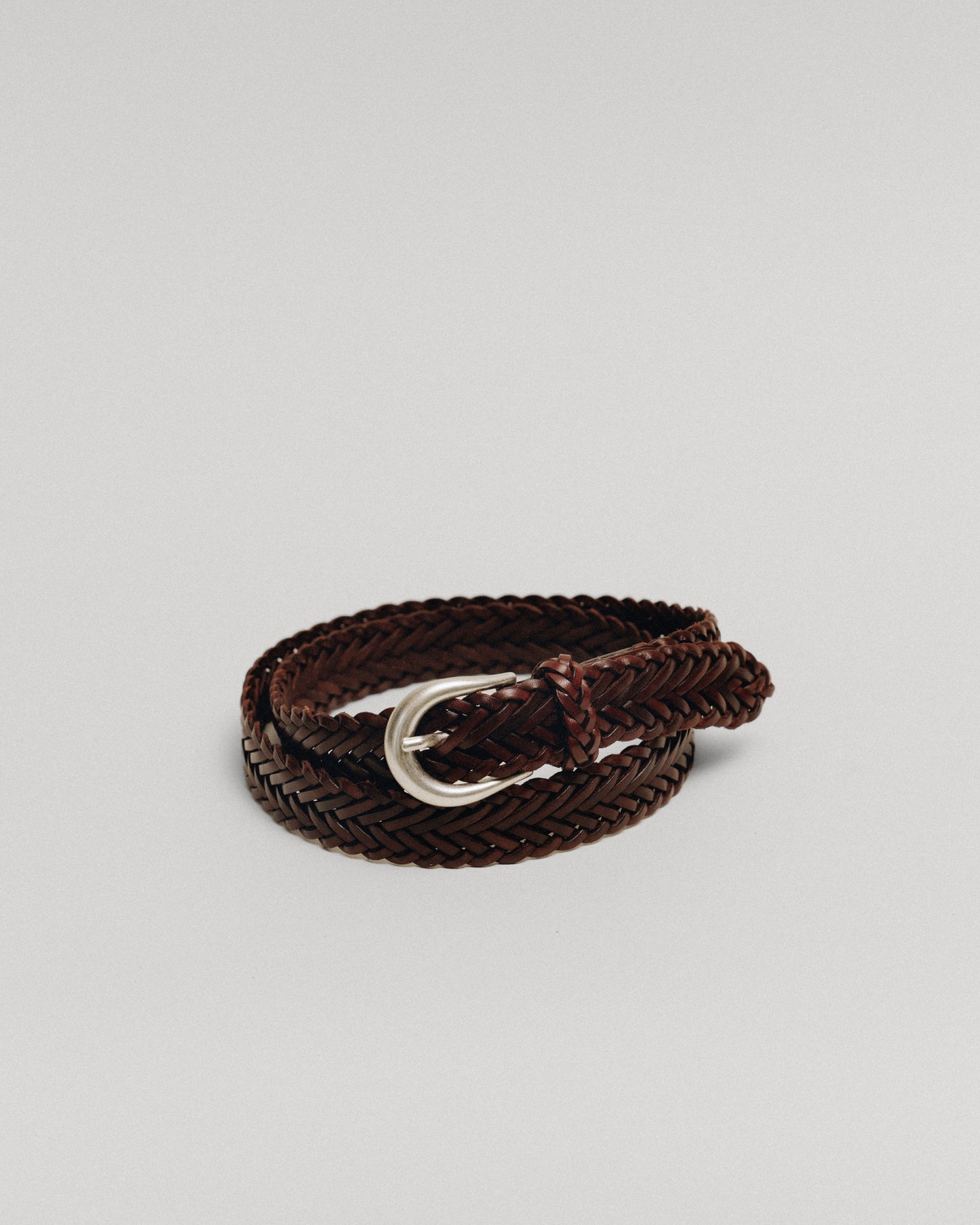 CEINTURE TRESSÉE BROWN