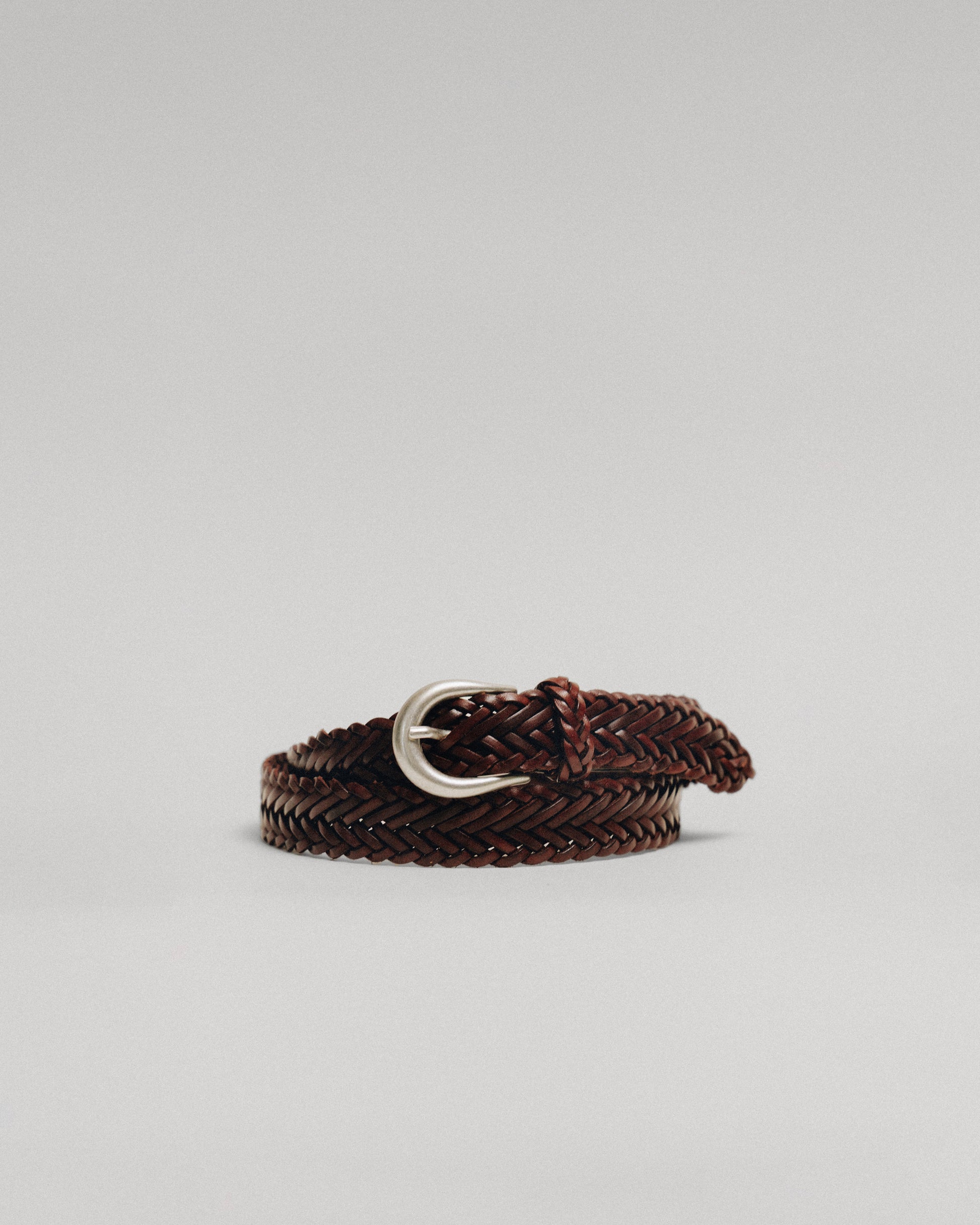 CEINTURE TRESSÉE BROWN
