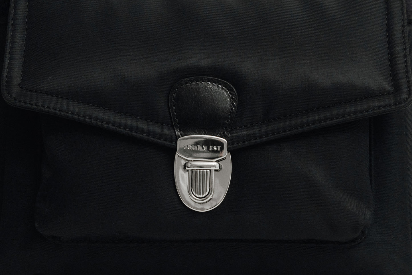 SAC VOLET TOILE SMALL BLACK